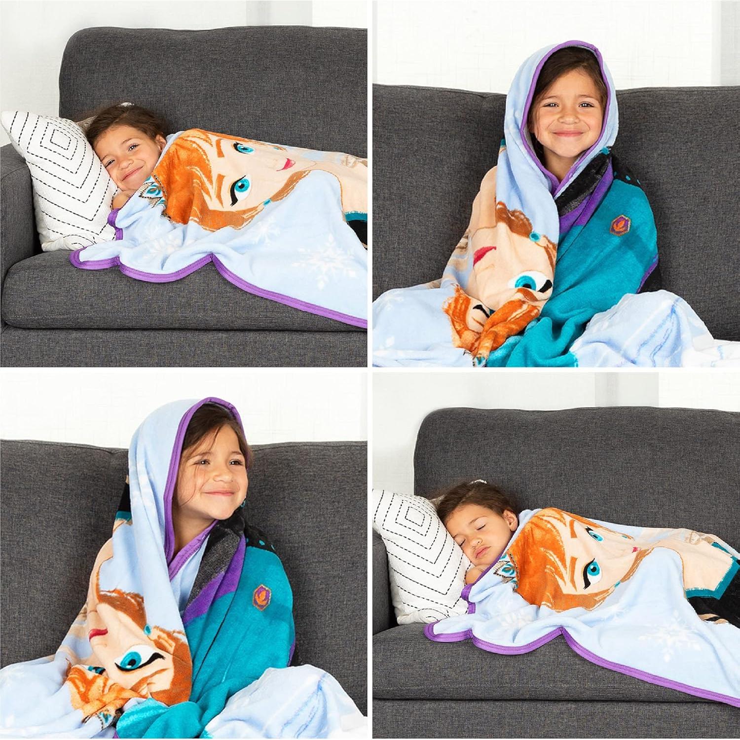 Manta Disney Frozen 2 Franco 116x152 cm Micro Raschel