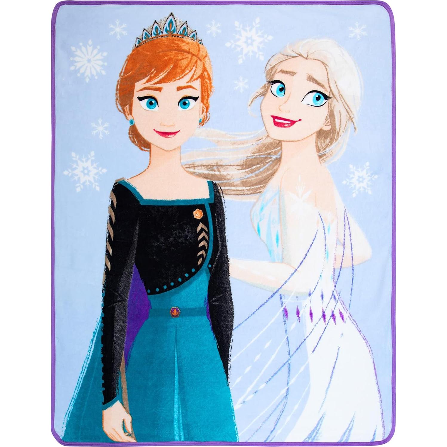 Manta Disney Frozen 2 Franco 116x152 cm Micro Raschel