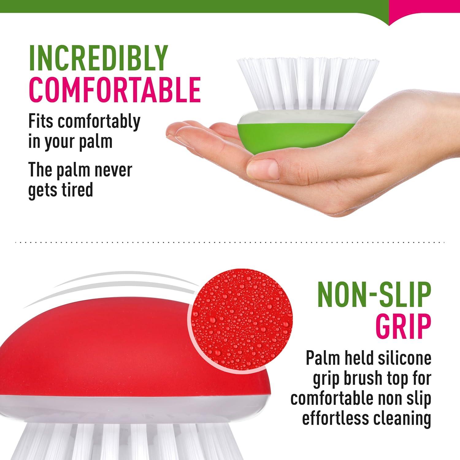 Cepillo de Vegetales Económico - Set de 2 Piezas Silicona