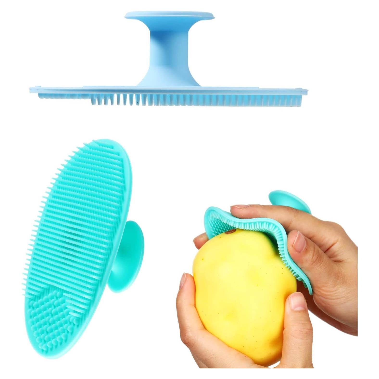 Juego de 2 Cepillos de Silicona Yinkin para Verduras 10x8 cm