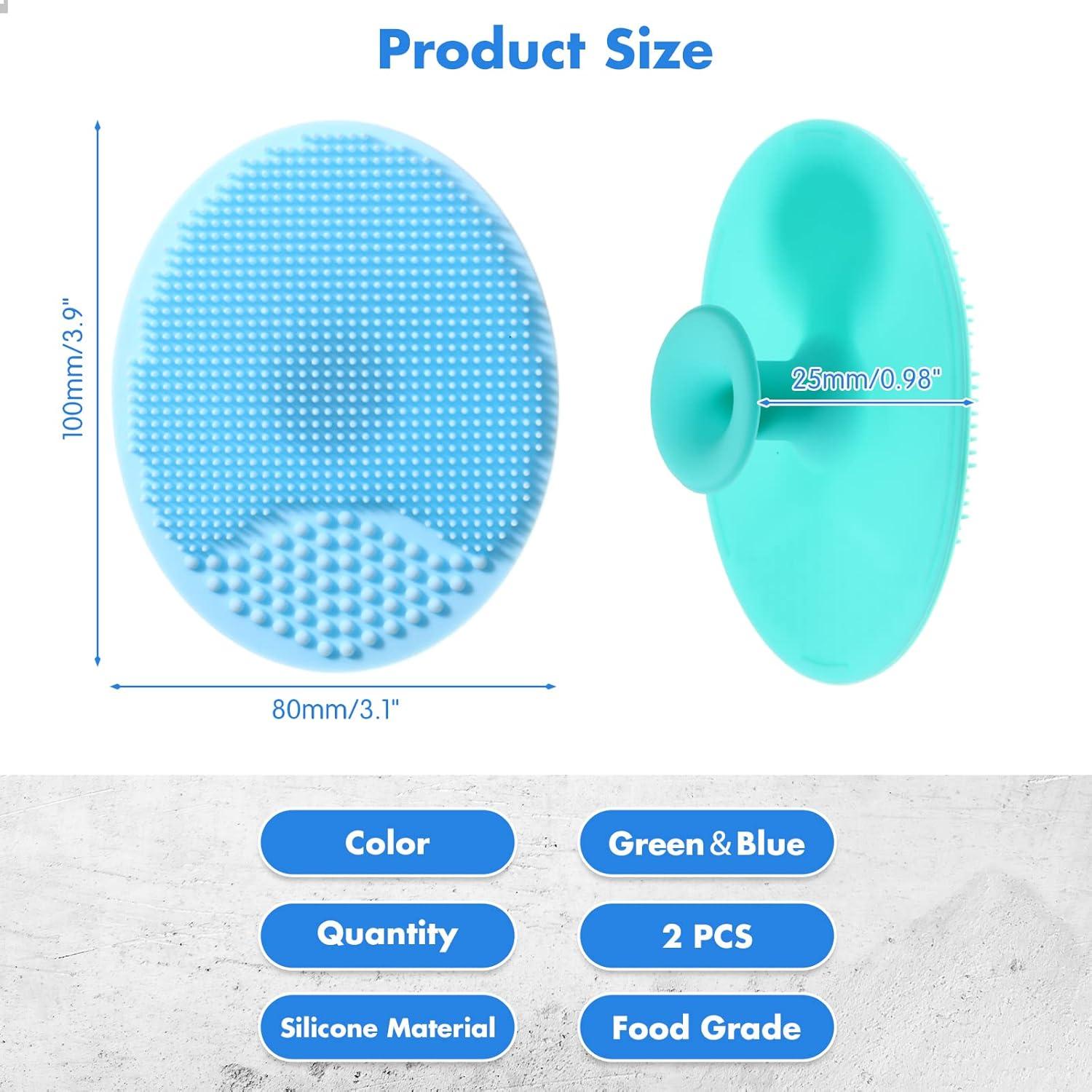 Juego de 2 Cepillos de Silicona Yinkin para Verduras 10x8 cm