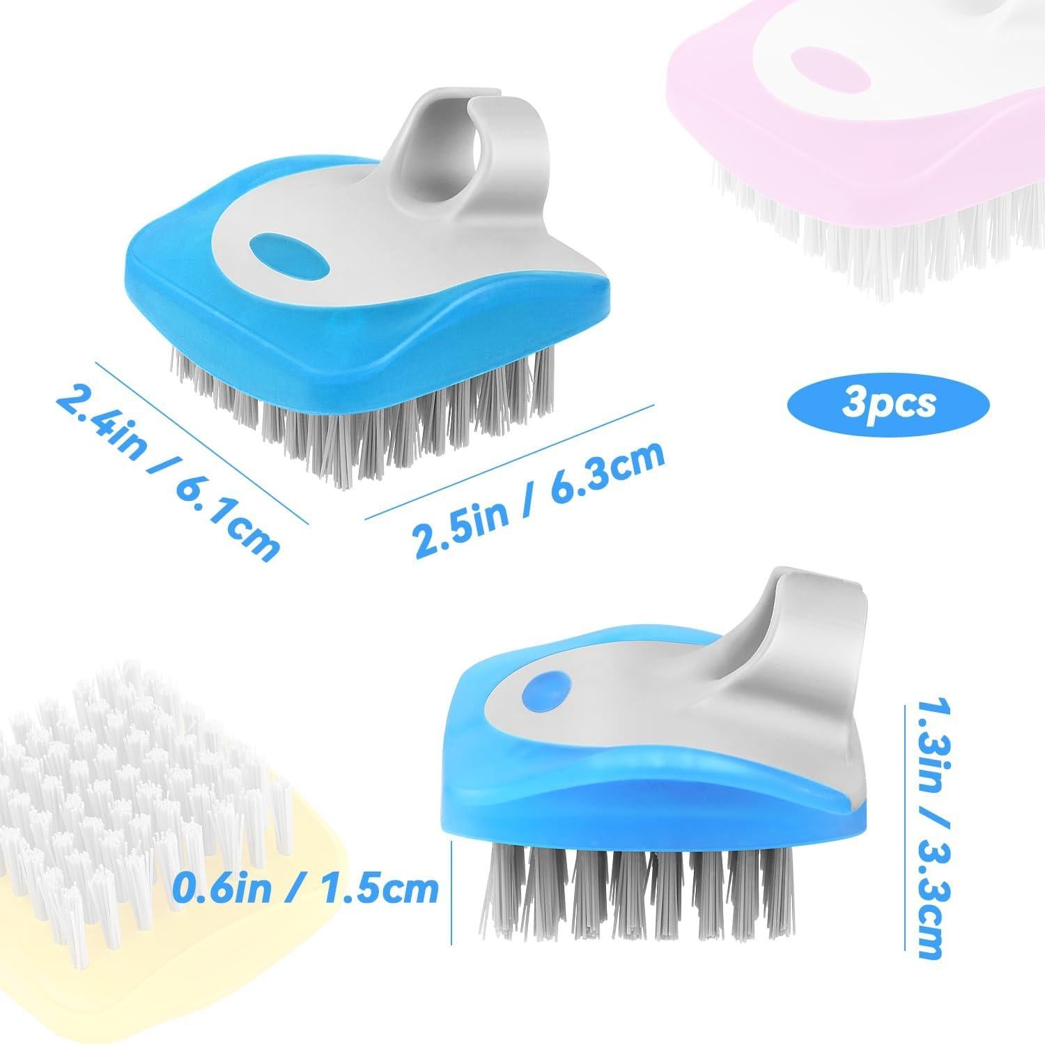 Cepillos de limpieza de verduras Yuntop - 3 piezas colores