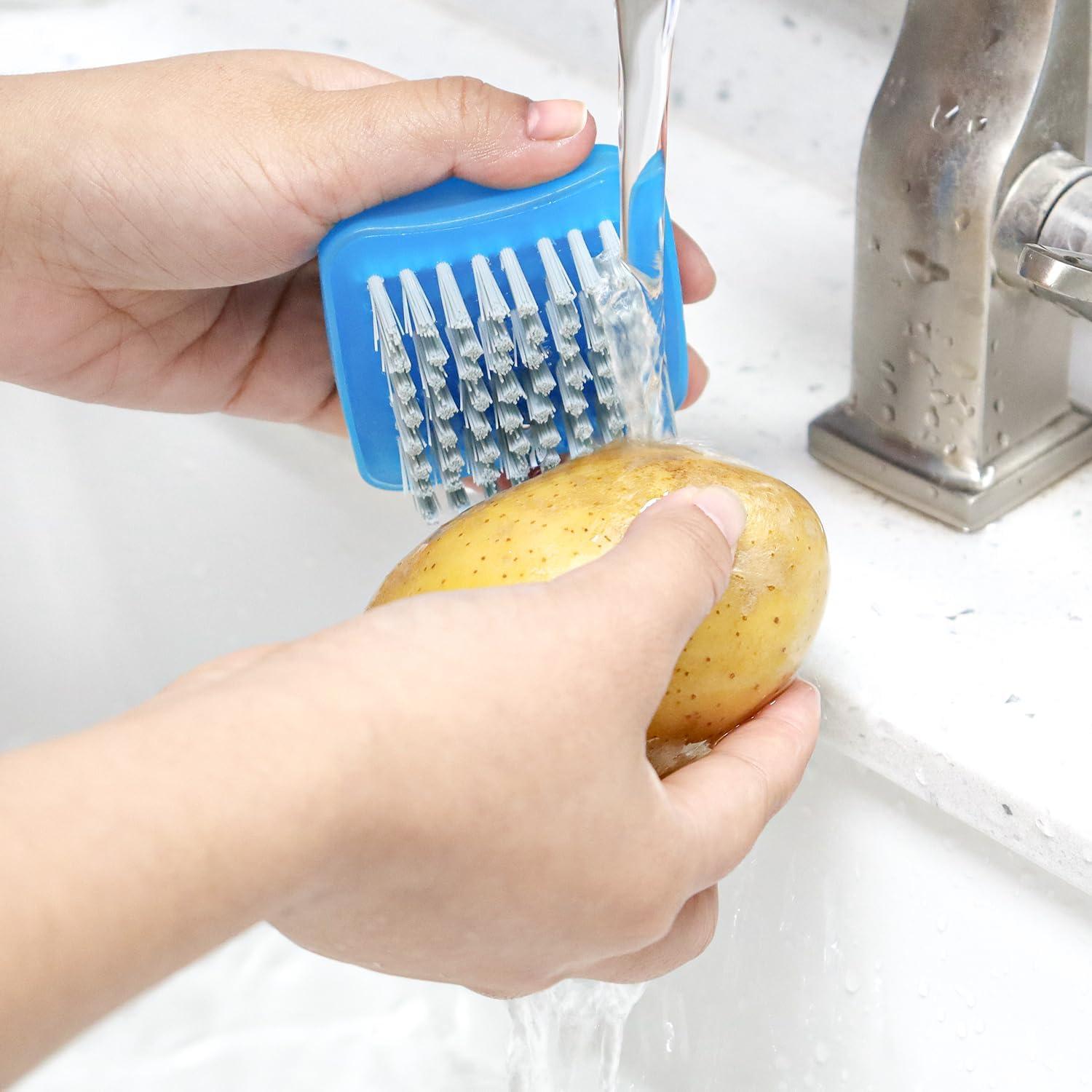 Cepillos de limpieza de verduras Yuntop - 3 piezas colores