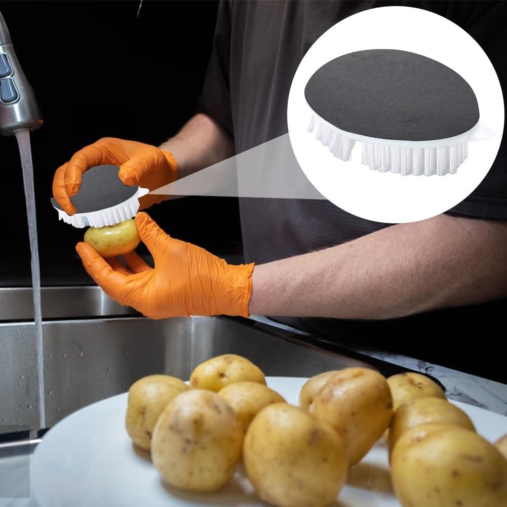 Cepillo de Verduras EMVANV con Agarre Antideslizante 9.8x5.8cm