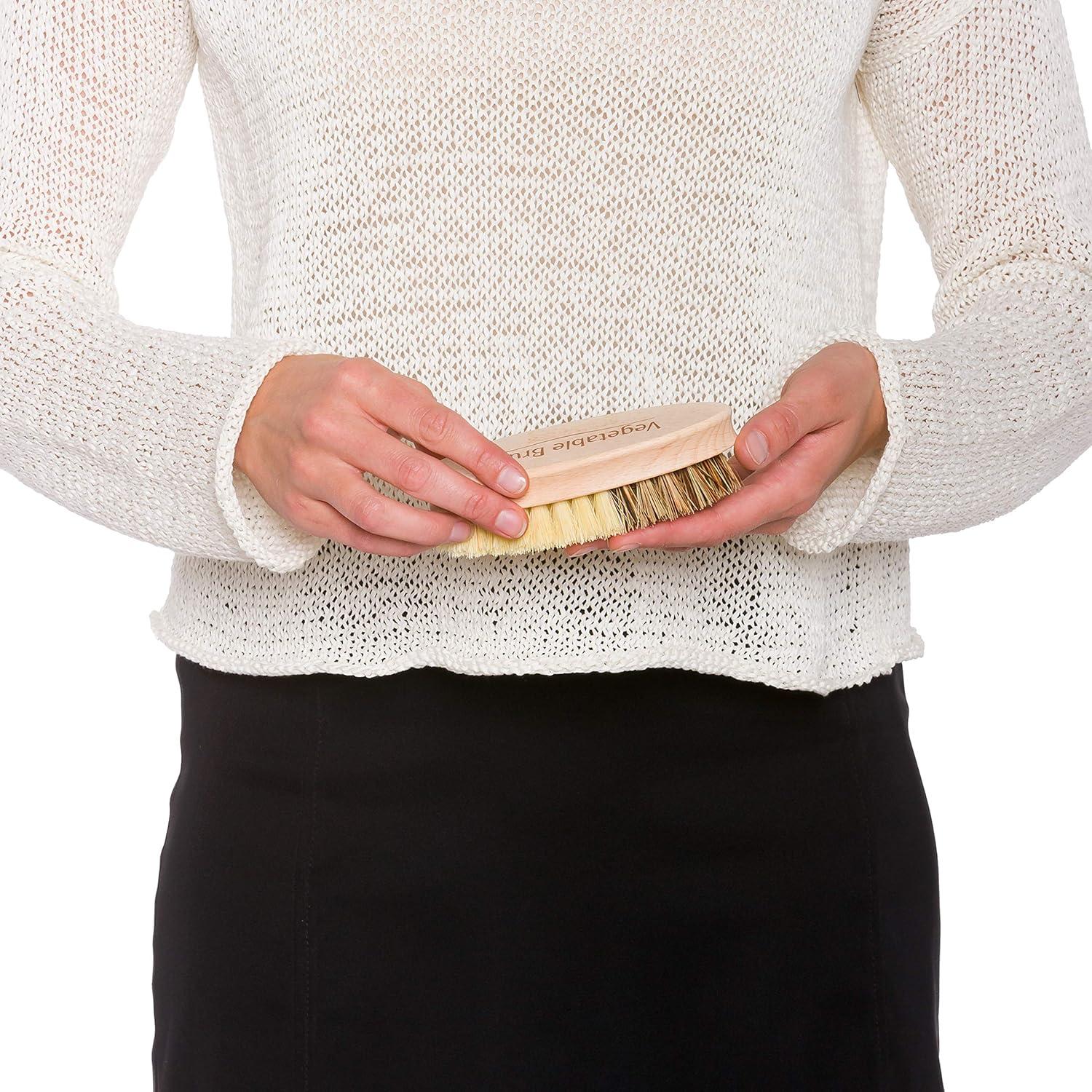 Cepillo de Verduras REDECKER de Madera de Haya - Doble Cerda