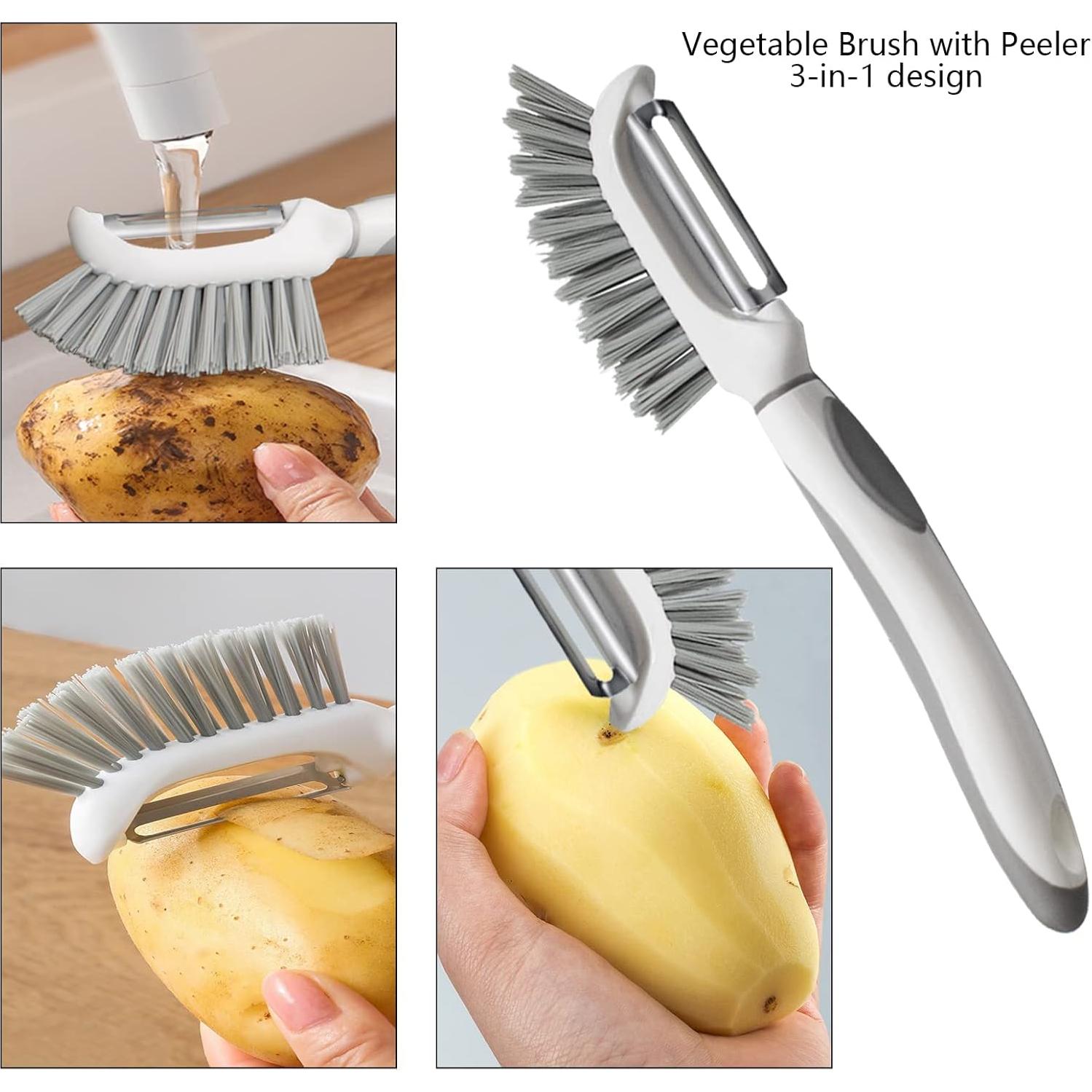 Set de Cepillos Limpiadores de Verduras Openfly - 5 Pcs