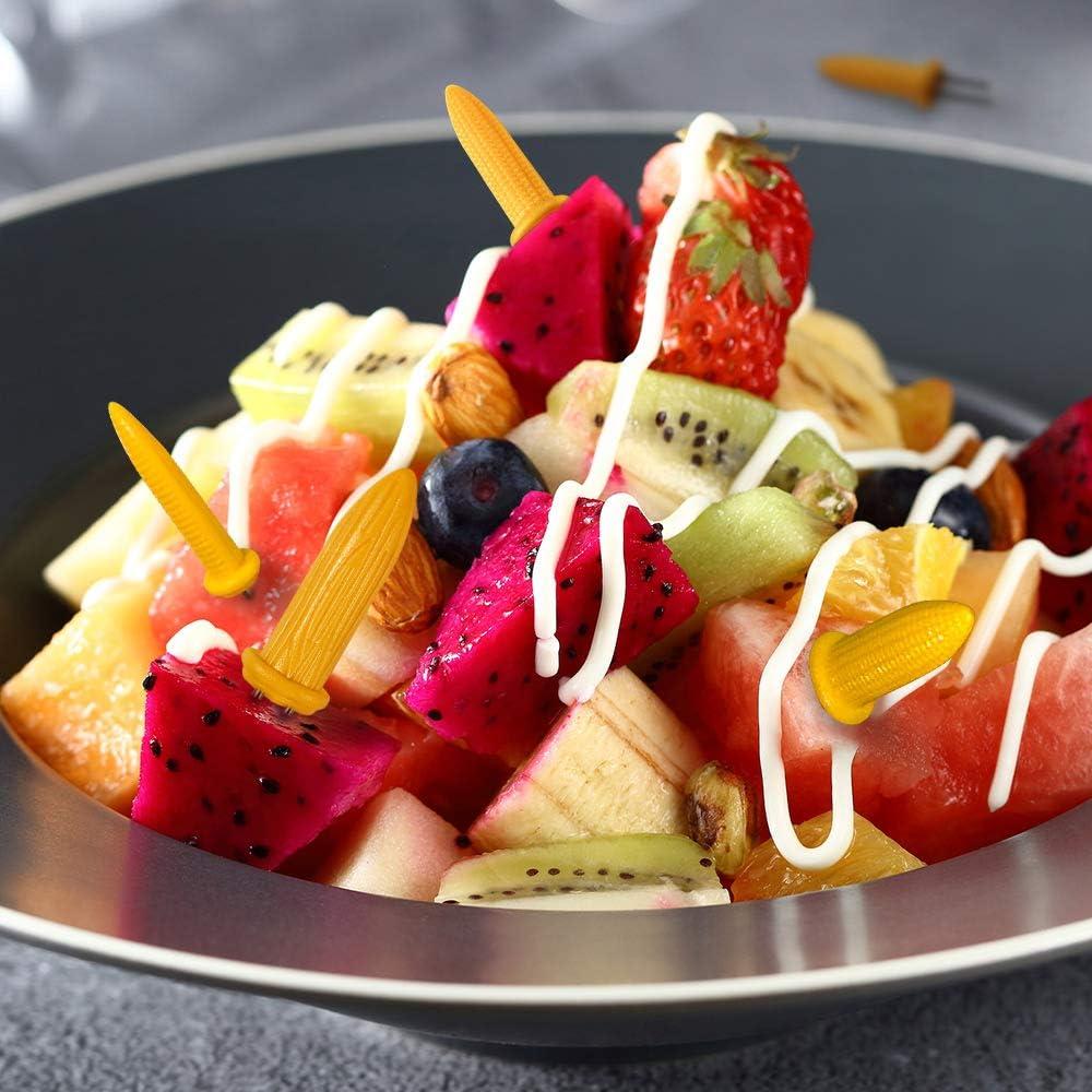 Soportes para Mazorcas de Maíz Kadden - Acero Inoxidable 20 Piezas