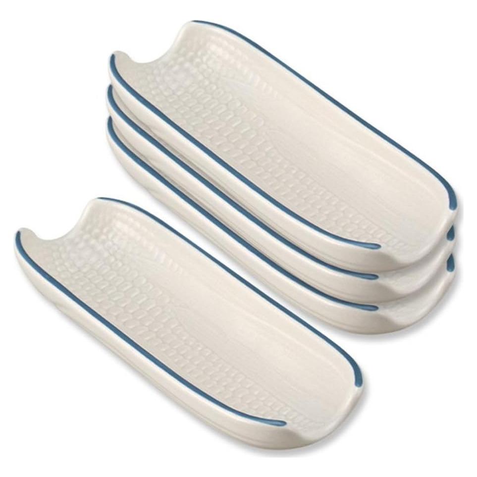 Juego de 4 Platos de Maíz Cerámica Pfaltzgraff Yorktowne