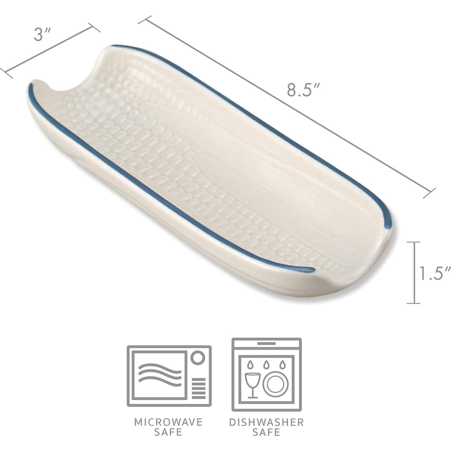 Juego de 4 Platos de Maíz Cerámica Pfaltzgraff Yorktowne