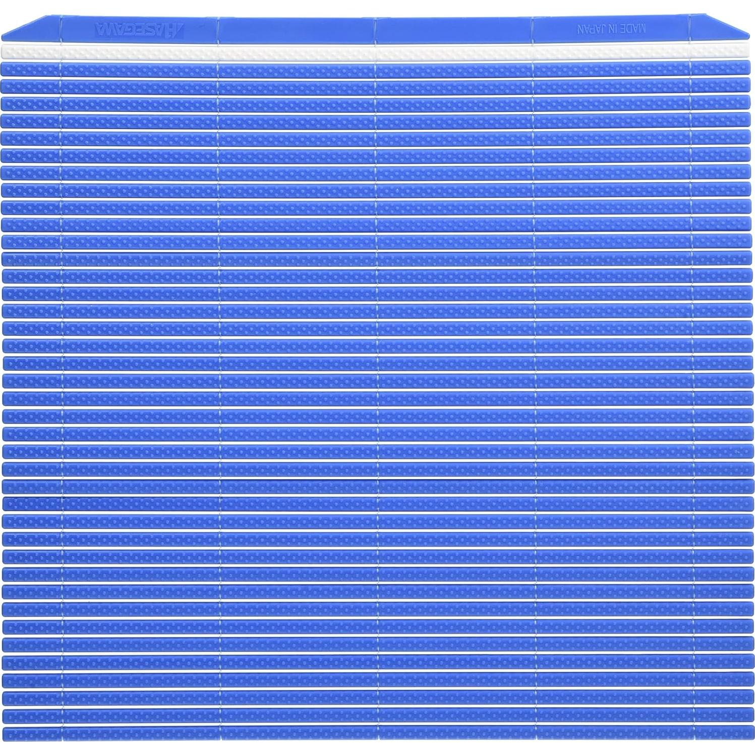 Estera de Sushi Hasegawa Azul Mediana 25.4x24.1 cm Plástico