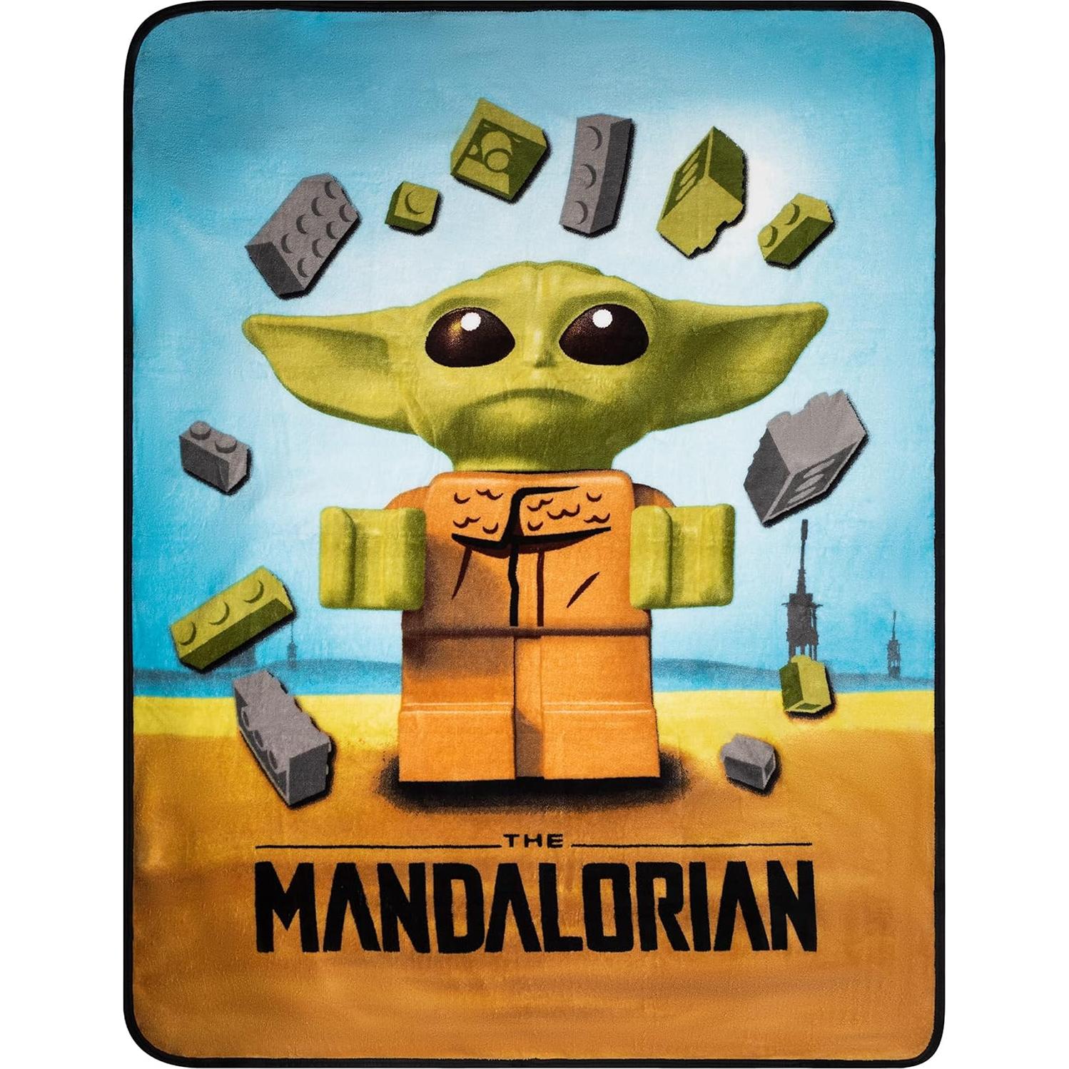 Manta Franco LEGO Star Wars Mandaloriana 116x152 cm