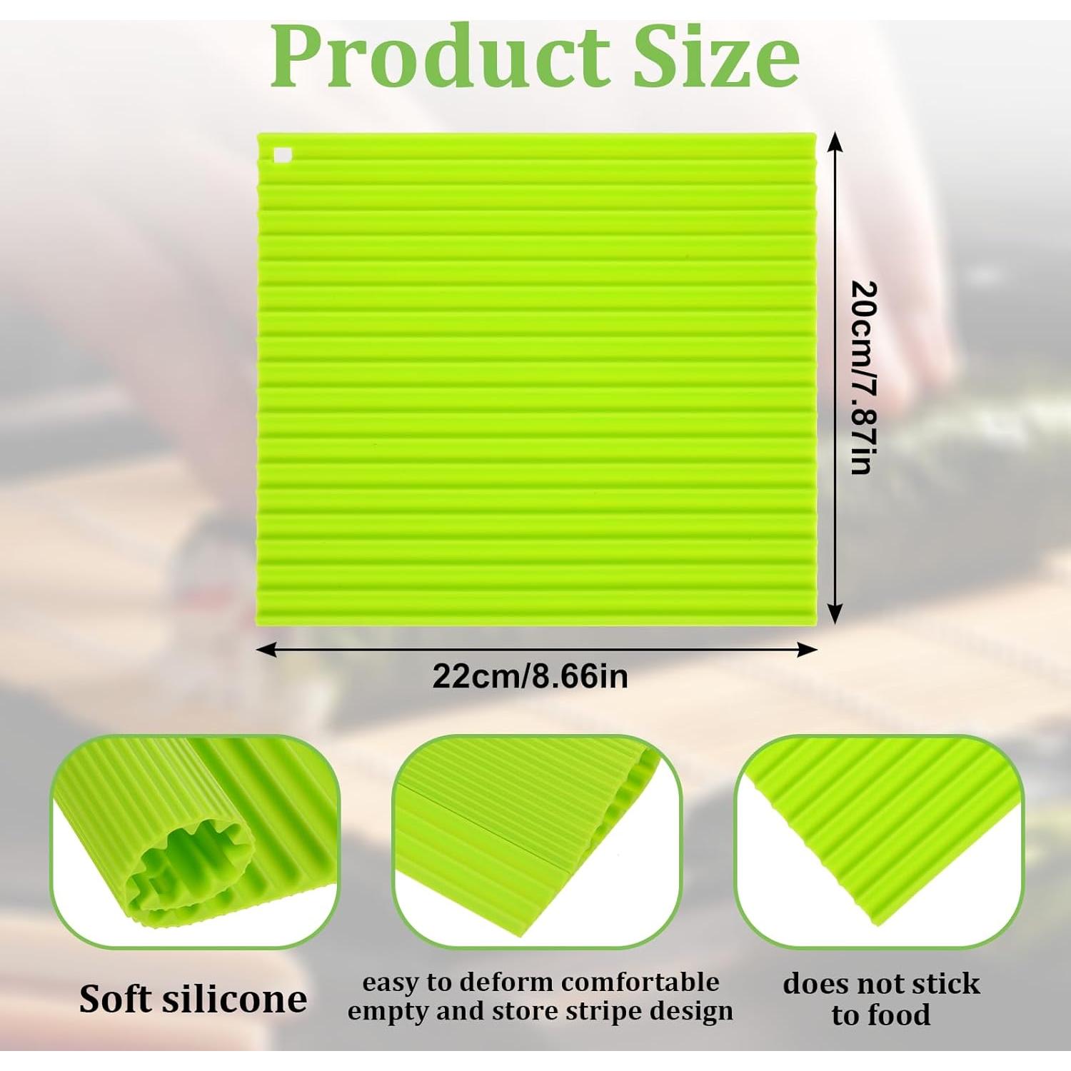 Kit de Hacer Sushi BOHUIZ - Alfombrilla de Silicona Reutilizable 22x20cm