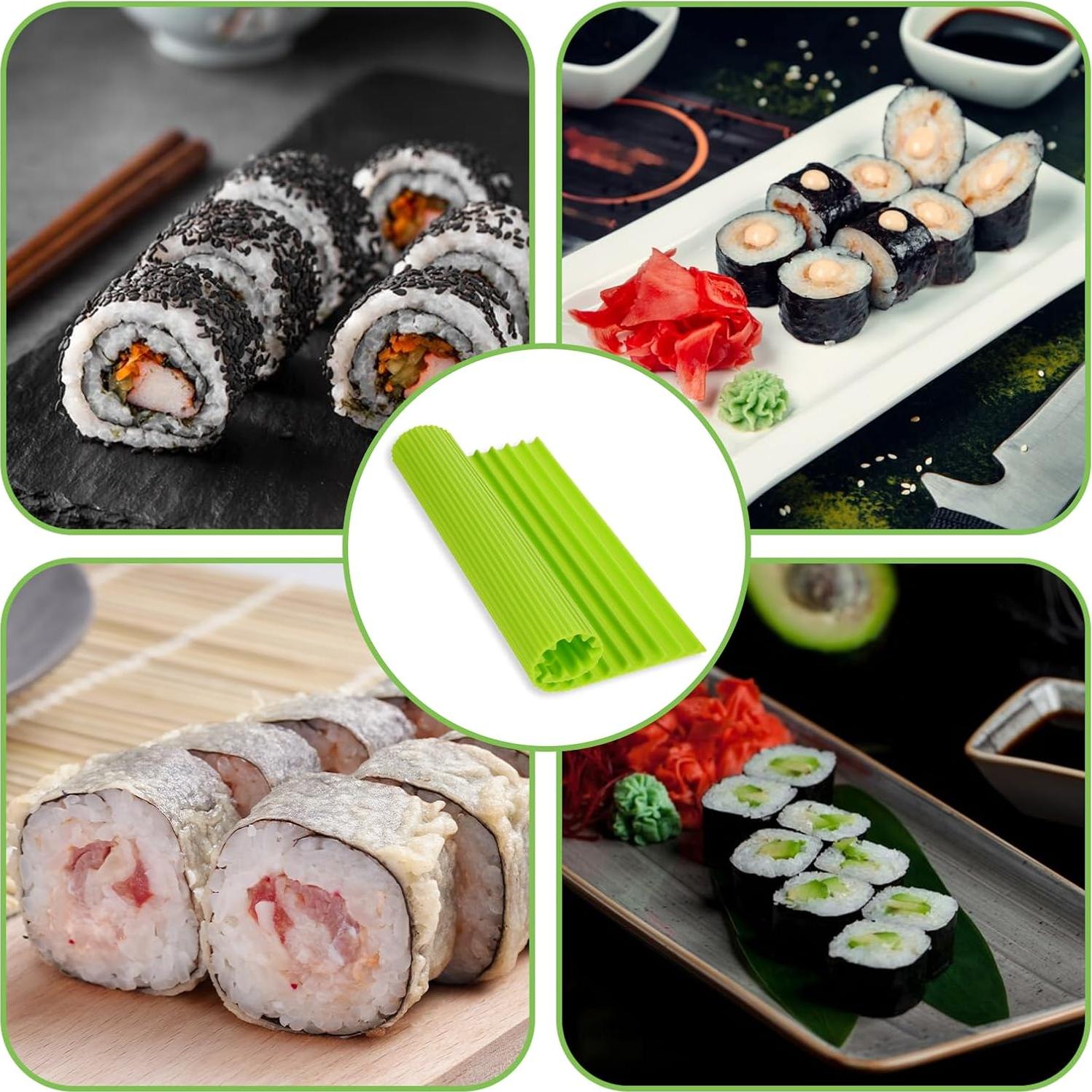 Kit de Hacer Sushi BOHUIZ - Alfombrilla de Silicona Reutilizable 22x20cm