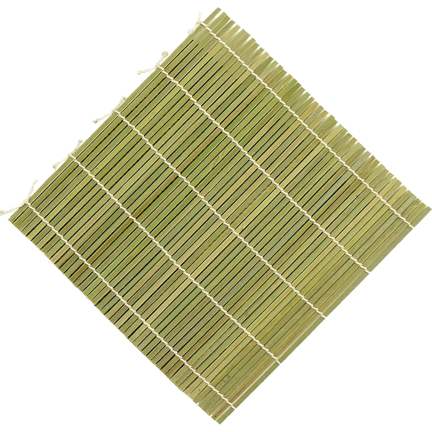 Juego de Esteras para Sushi BambooMN 6 Unidades Verde 24.1 cm