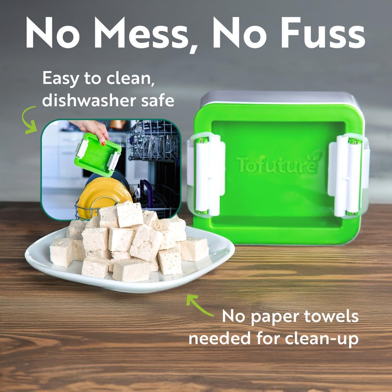 Prensa de Tofu Tofuture - Compacta y Eficaz, 15.2x12.7 cm