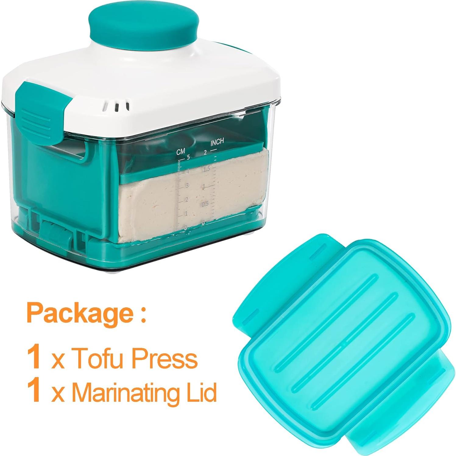 Prensa de Tofu Ajustable NOYA - Libre de BPA, 10-30 mins