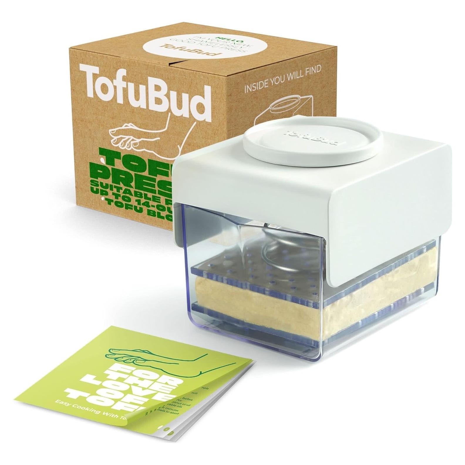 Prensa de Tofu TofuBud - Drenador Extraíble, 396g, 2 Niveles