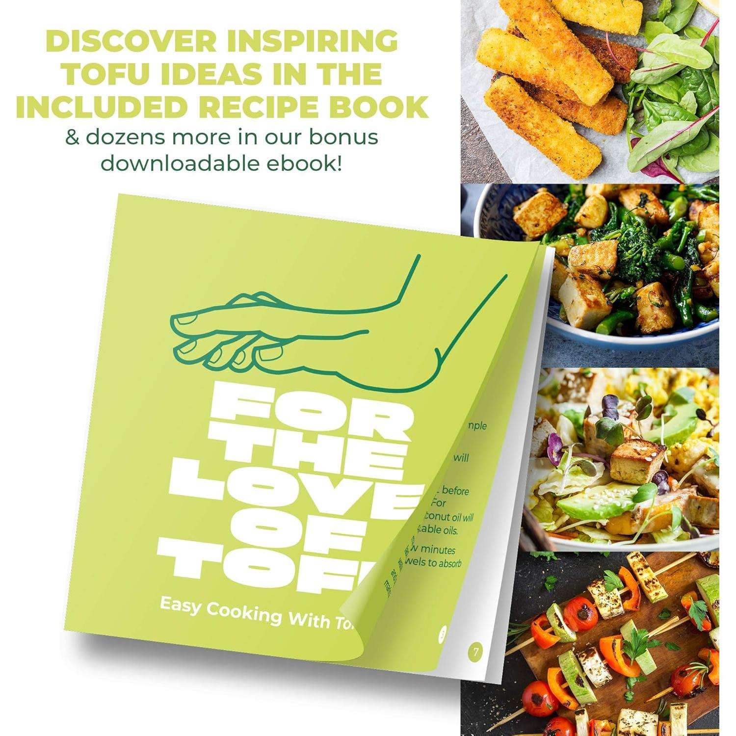 Prensa de Tofu TofuBud - Drenador Extraíble, 396g, 2 Niveles