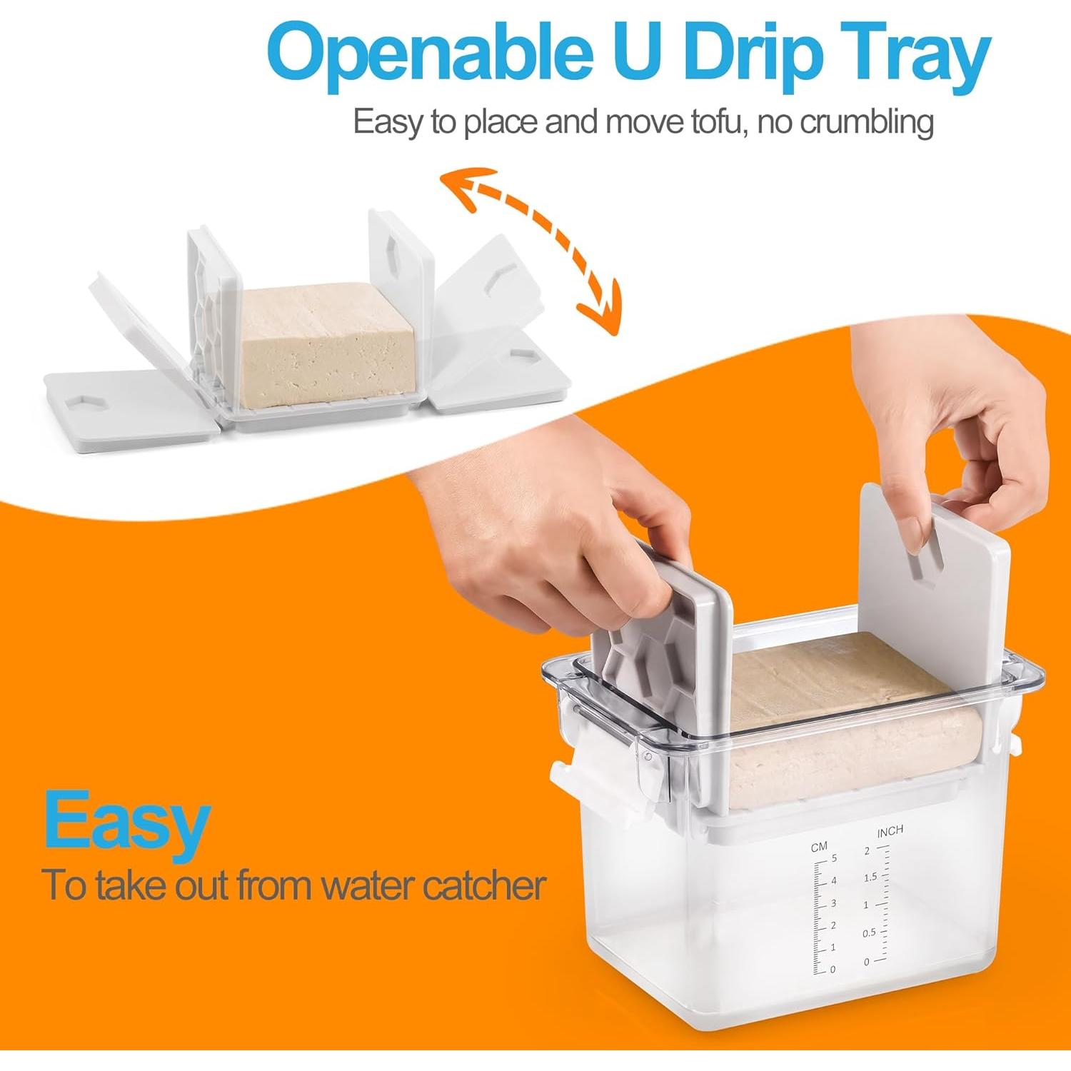 Prensa de Tofu Valleyhike 1.03 kg Apta para Lavavajillas