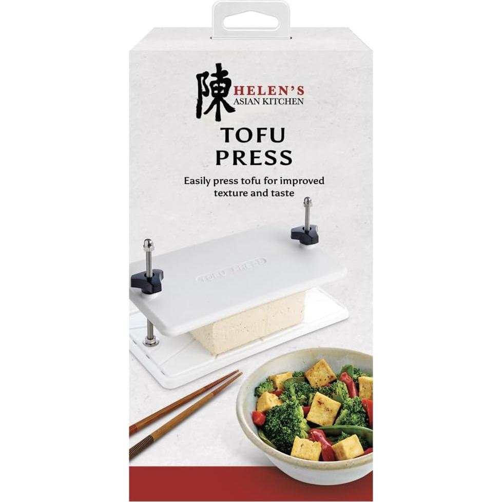 Prensa de Tofu Helen Chen - Libre de BPA, Acero Inoxidable