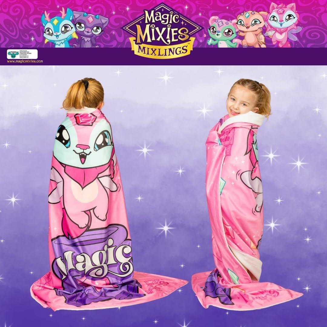 Throw Magic Mixies Franco 116x152 cm Suave y Colorido