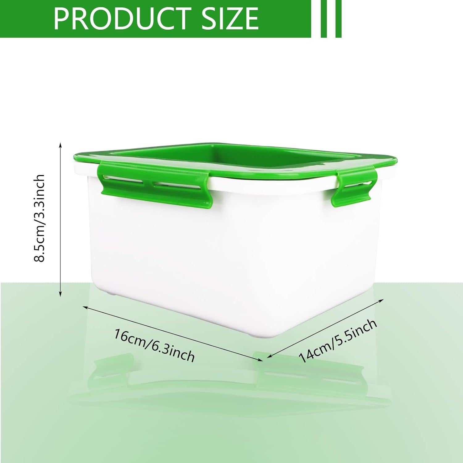 Prensa de Tofu YOLCAR, Compacta y Fácil de Usar, 16.5x14.5 cm