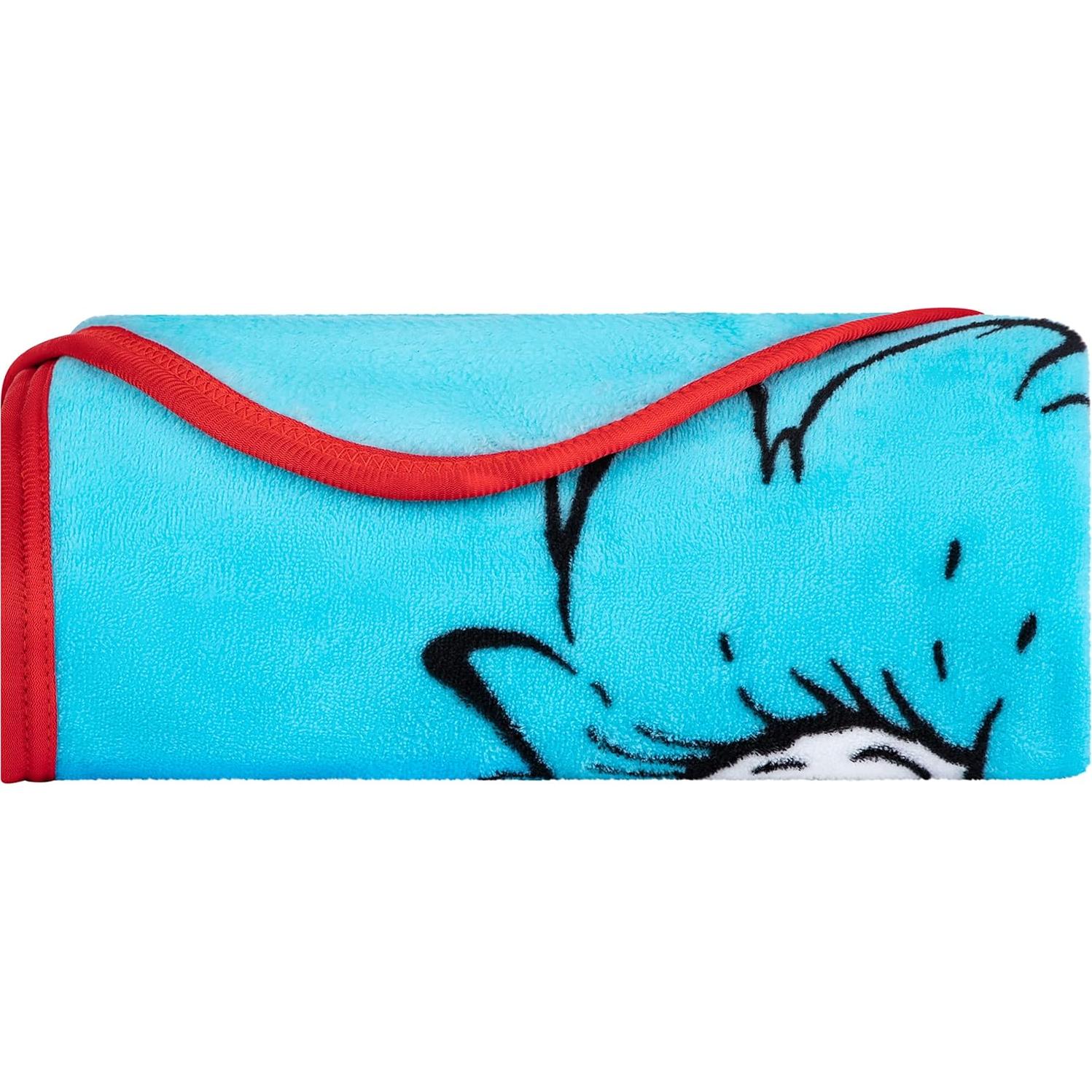 Manta Franco Kids Dr Seuss 116x152 cm Suave Micro Raschel