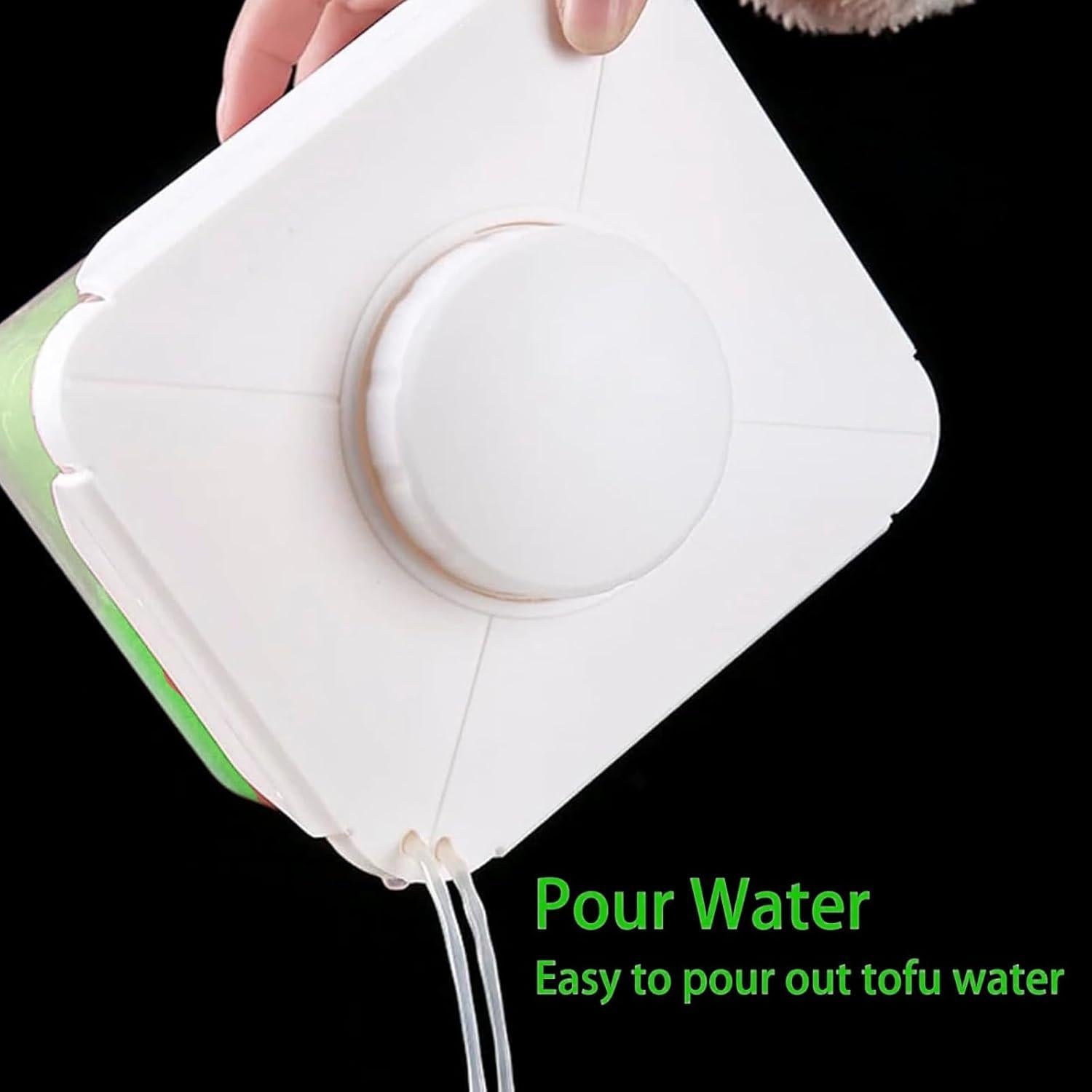 Prensa de Tofu Glowgath Ajustable Libre de BPA 448g
