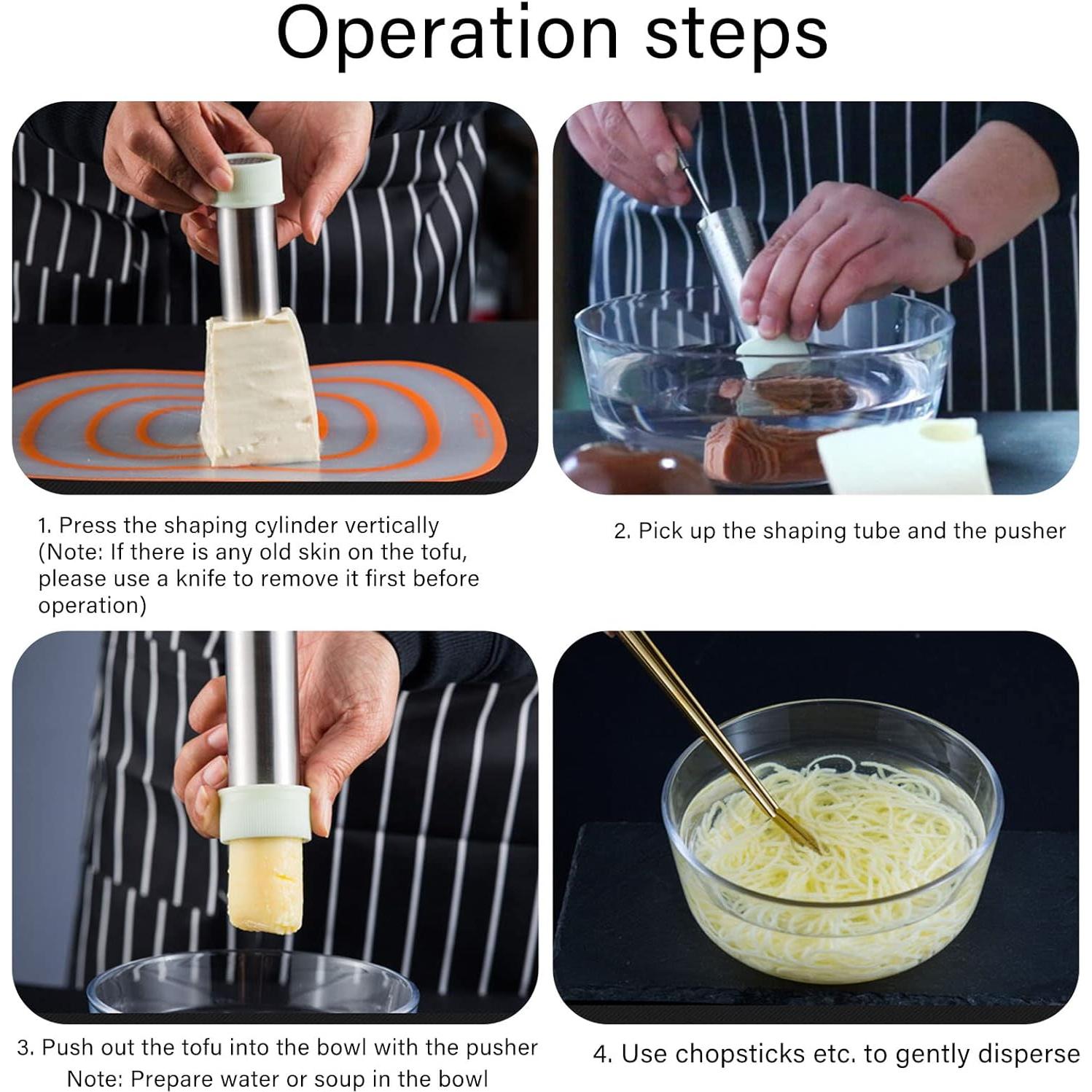 Prensa de Tofu Multifuncional Haofy de Acero Inoxidable 304