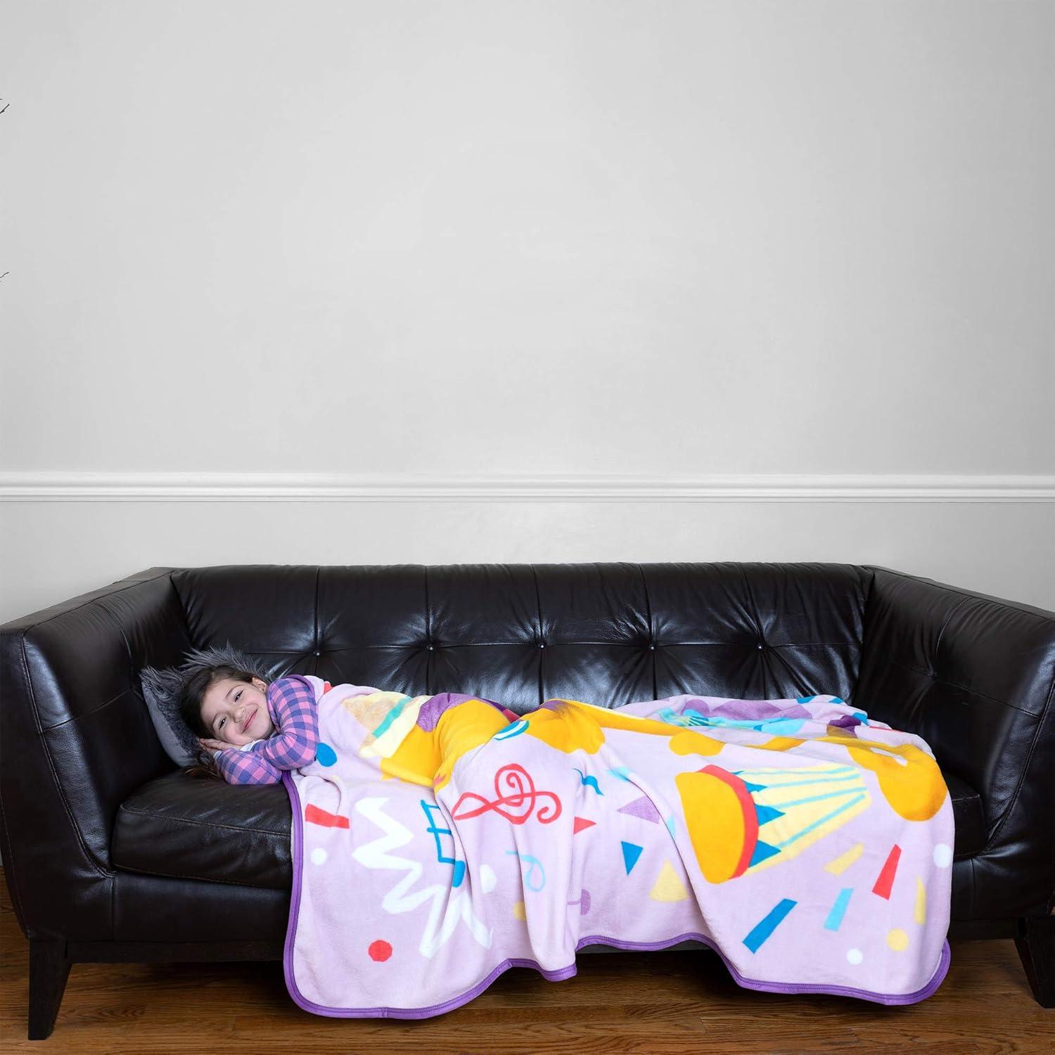 Cobertor Franco Kids Sony Vivo 116x152 cm Micro Raschel