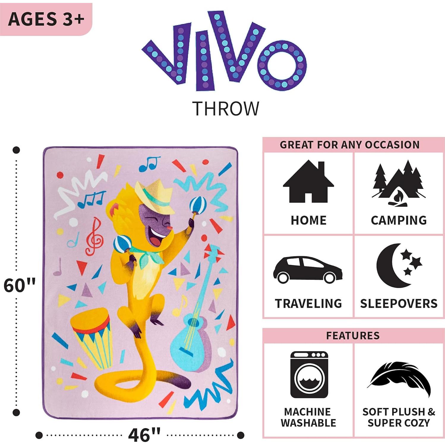 Cobertor Franco Kids Sony Vivo 116x152 cm Micro Raschel