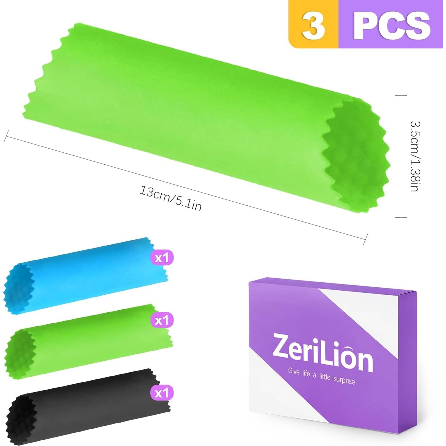 Tubo Rodillo Pelador de Ajo de Silicona 3 Piezas