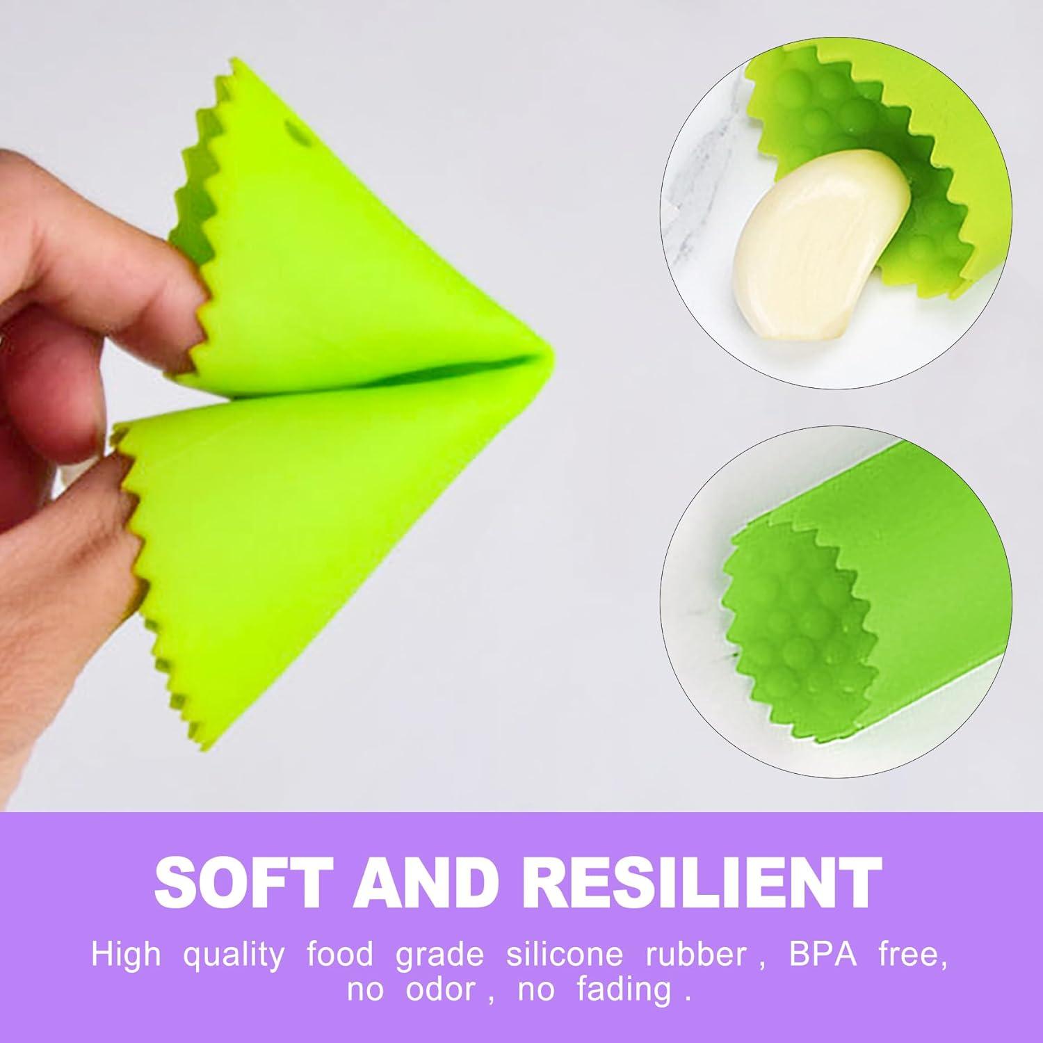 Tubo Rodillo Pelador de Ajo de Silicona 3 Piezas