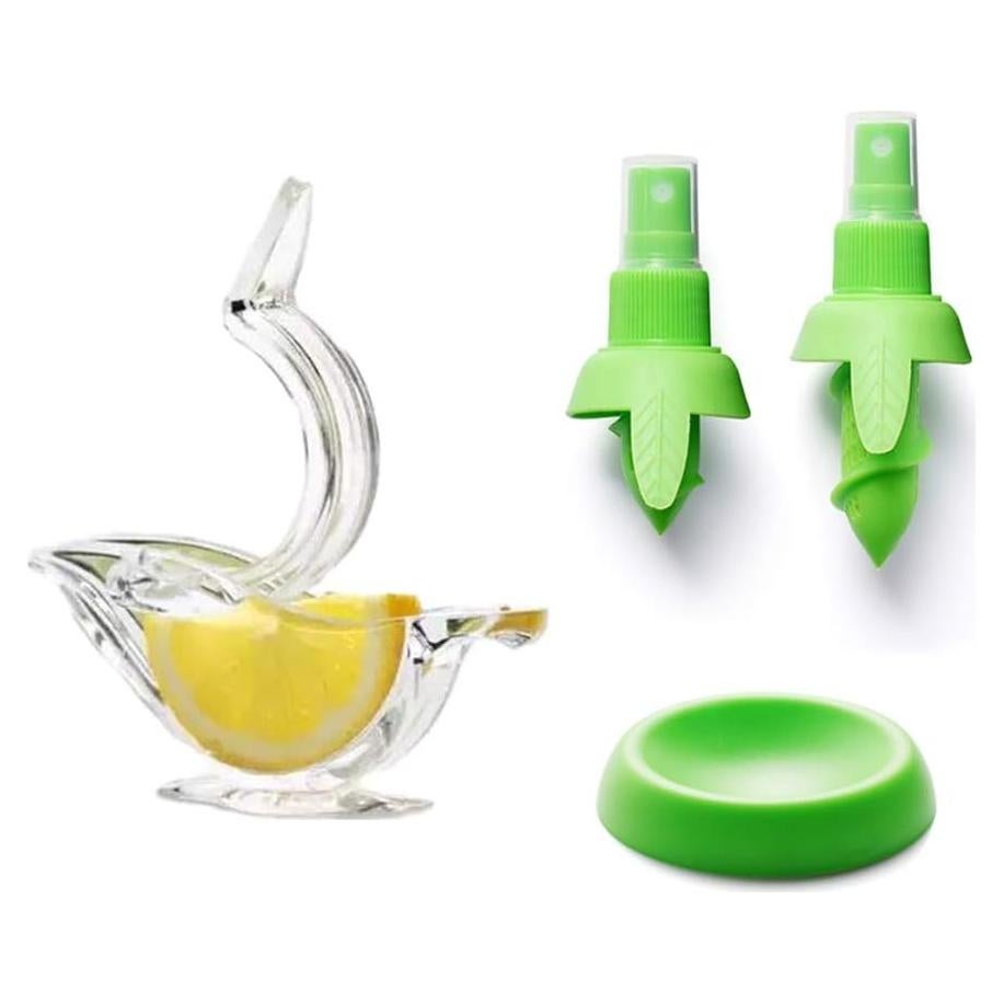 Juego de Exprimidor y Pulverizador de Limón Gyeitee 3 Piezas