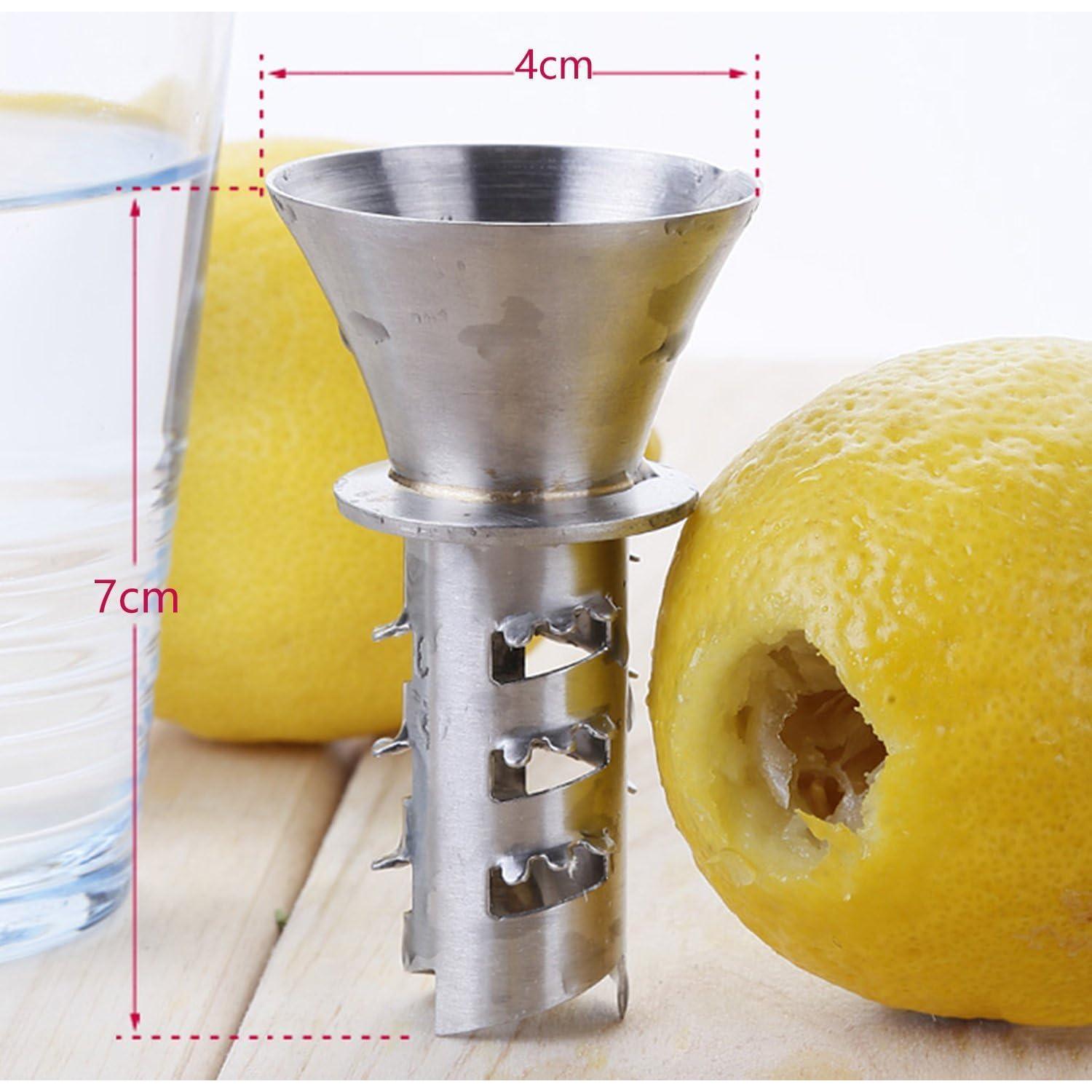 Exprimidor Manual de Limón MejorUtensilios Acero Inoxidable 18/8
