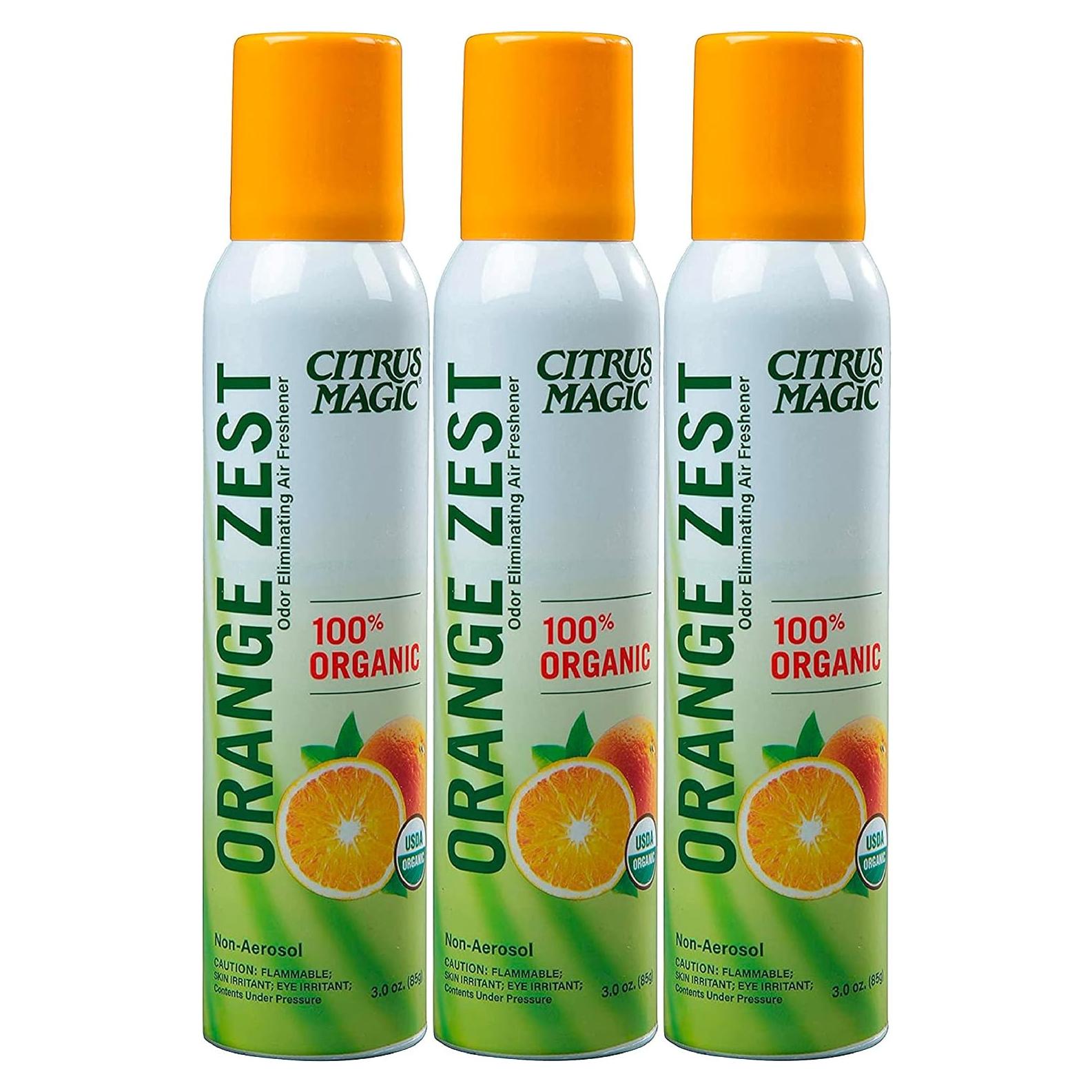 Desodorante Natural Orgánico Citrus Magic Naranja 3x85g