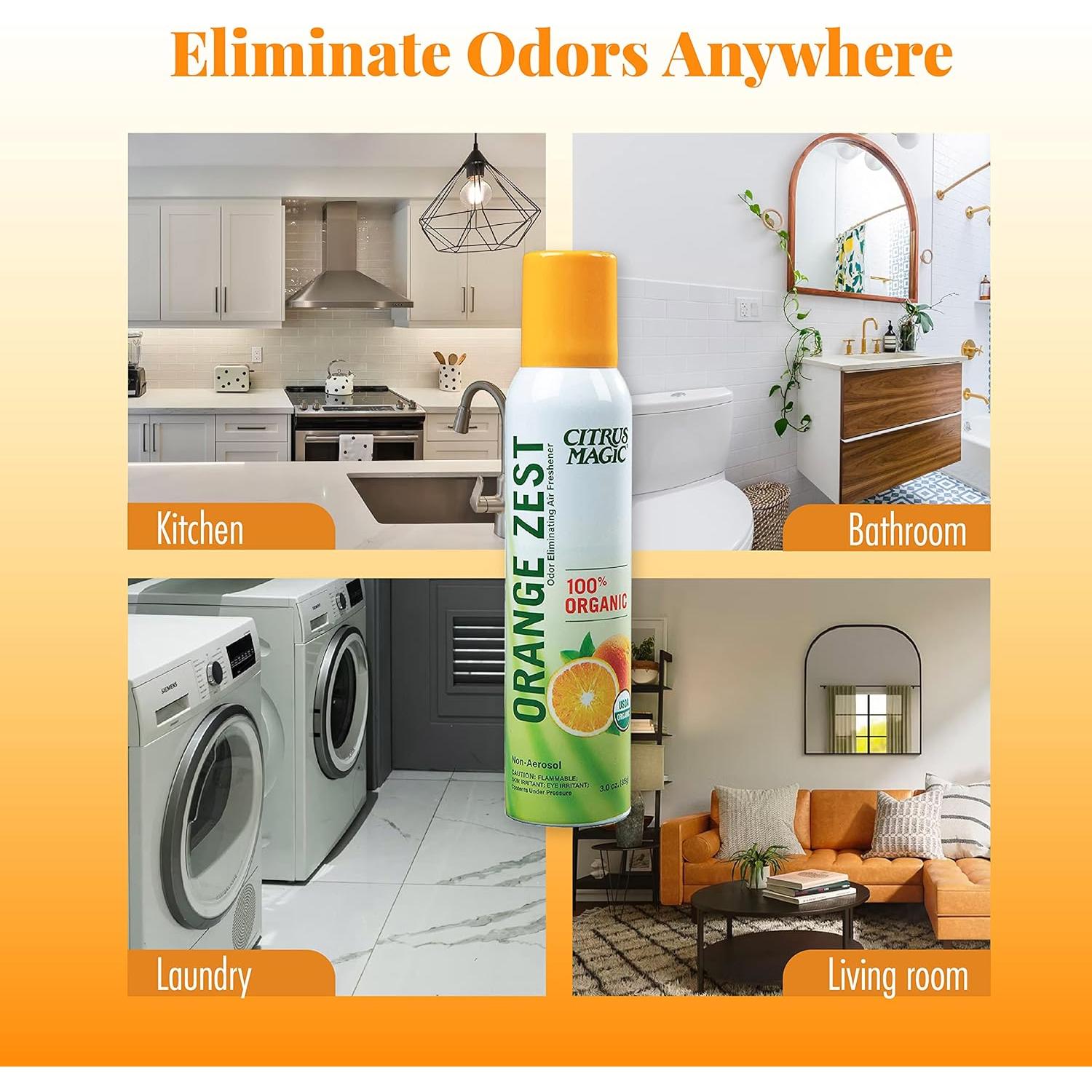 Desodorante Natural Orgánico Citrus Magic Naranja 3x85g