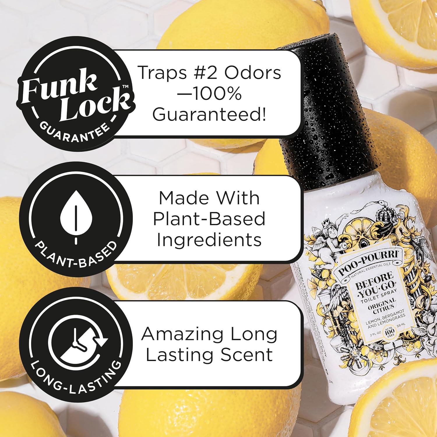 Poo-Pourri Spray de Inodoro Cítricos Originales 60 ml