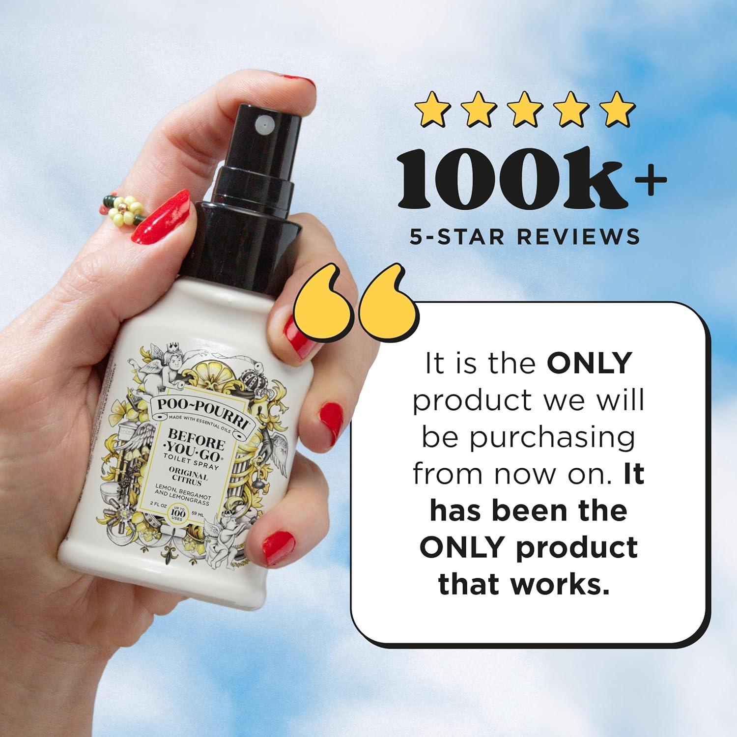 Poo-Pourri Spray de Inodoro Cítricos Originales 60 ml