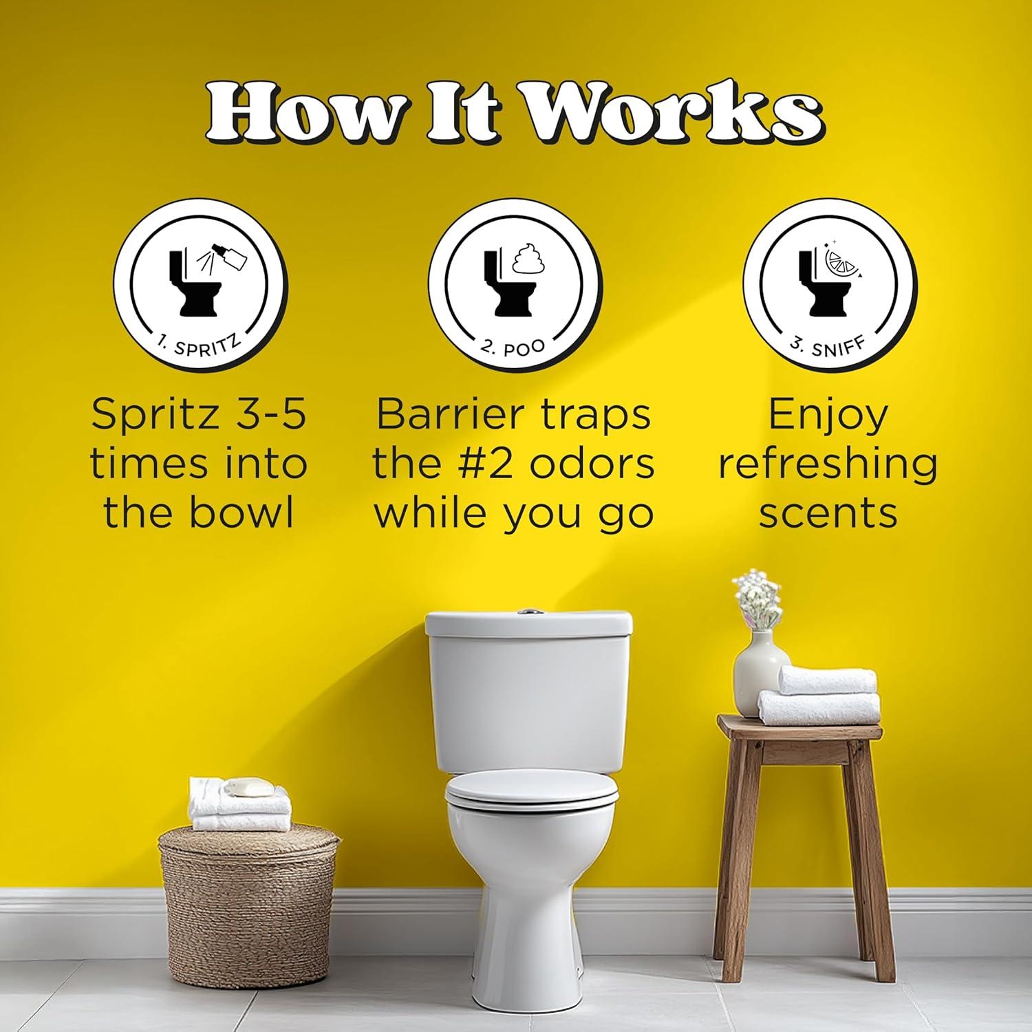 Poo-Pourri Spray de Inodoro Cítricos Originales 60 ml