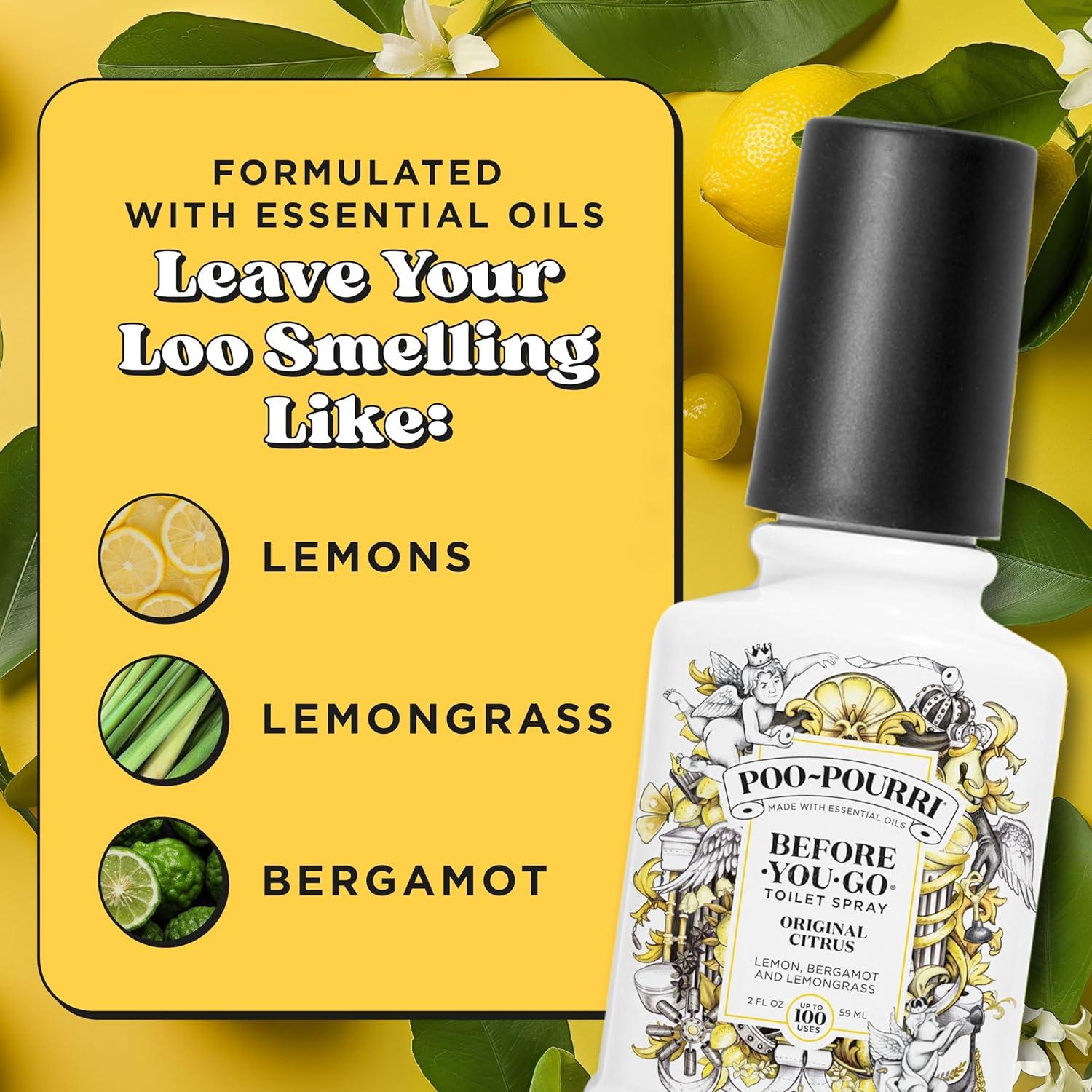 Poo-Pourri Spray de Inodoro Cítricos Originales 60 ml