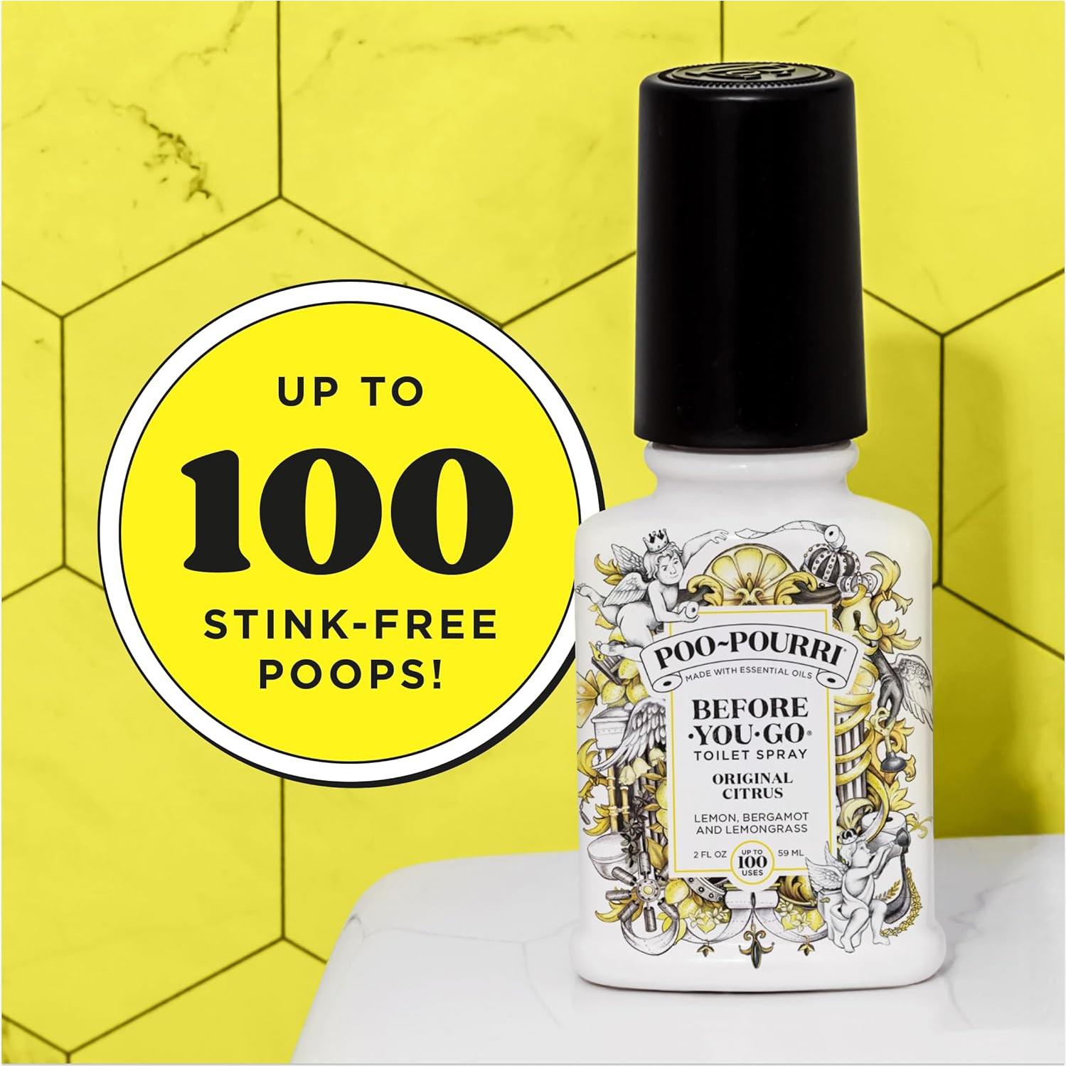 Poo-Pourri Spray de Inodoro Cítricos Originales 60 ml
