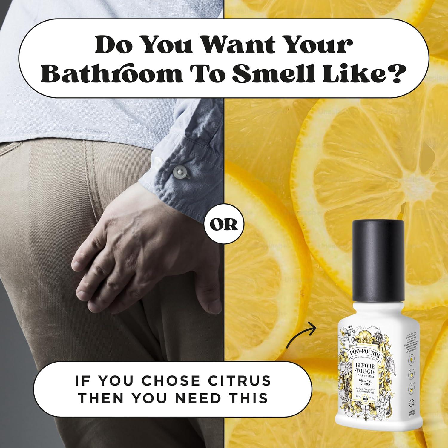 Poo-Pourri Spray de Inodoro Cítricos Originales 60 ml