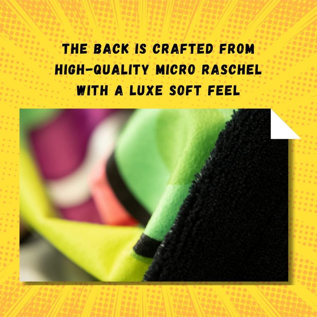 Throw Franco Angry Birds 116x152 cm Suave y Colorido