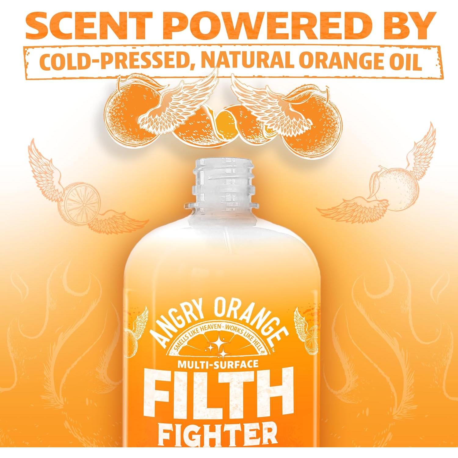 Limpiador Multiusos Angry Orange 0.71 L Aroma Cítricos