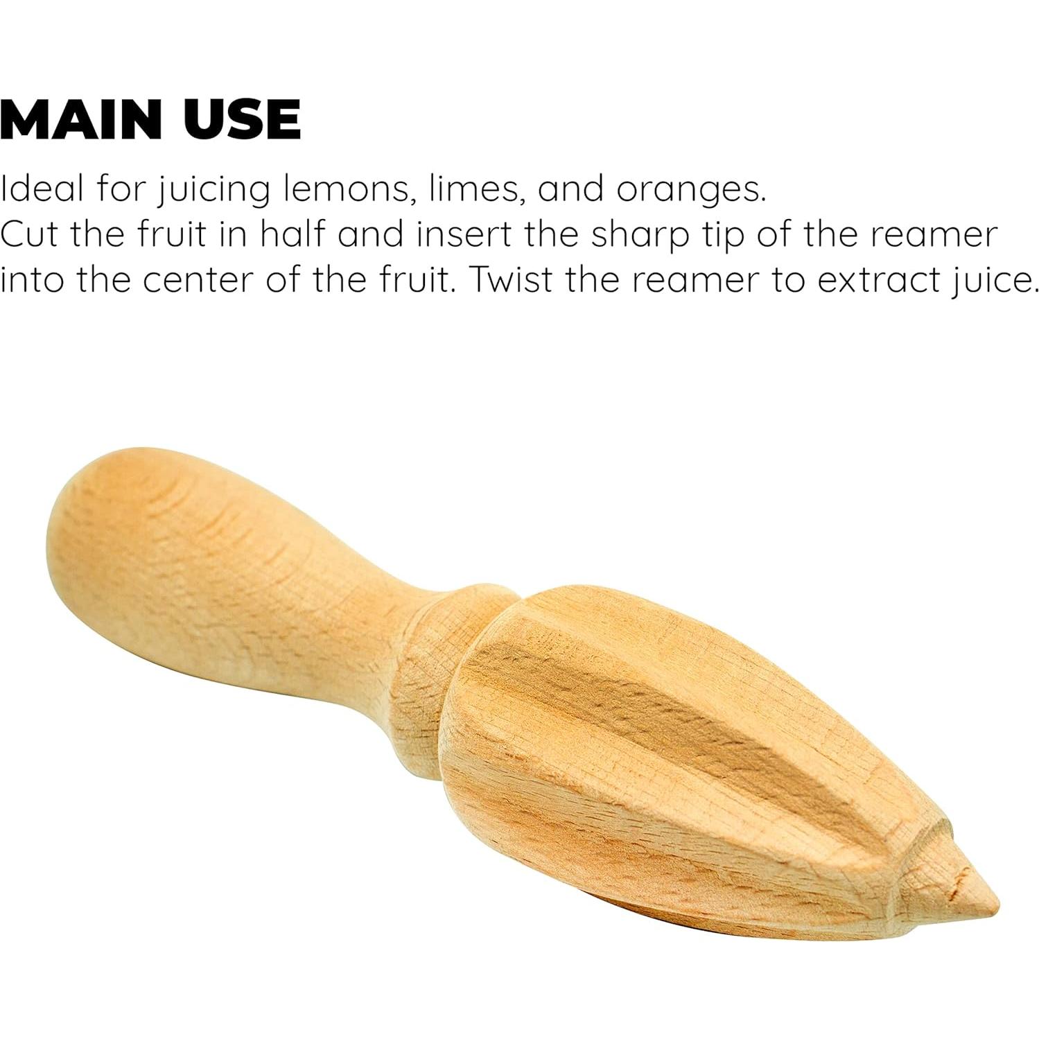 Exprimidor de Cítricos Manual Culinary Fresh de Madera 0.5L