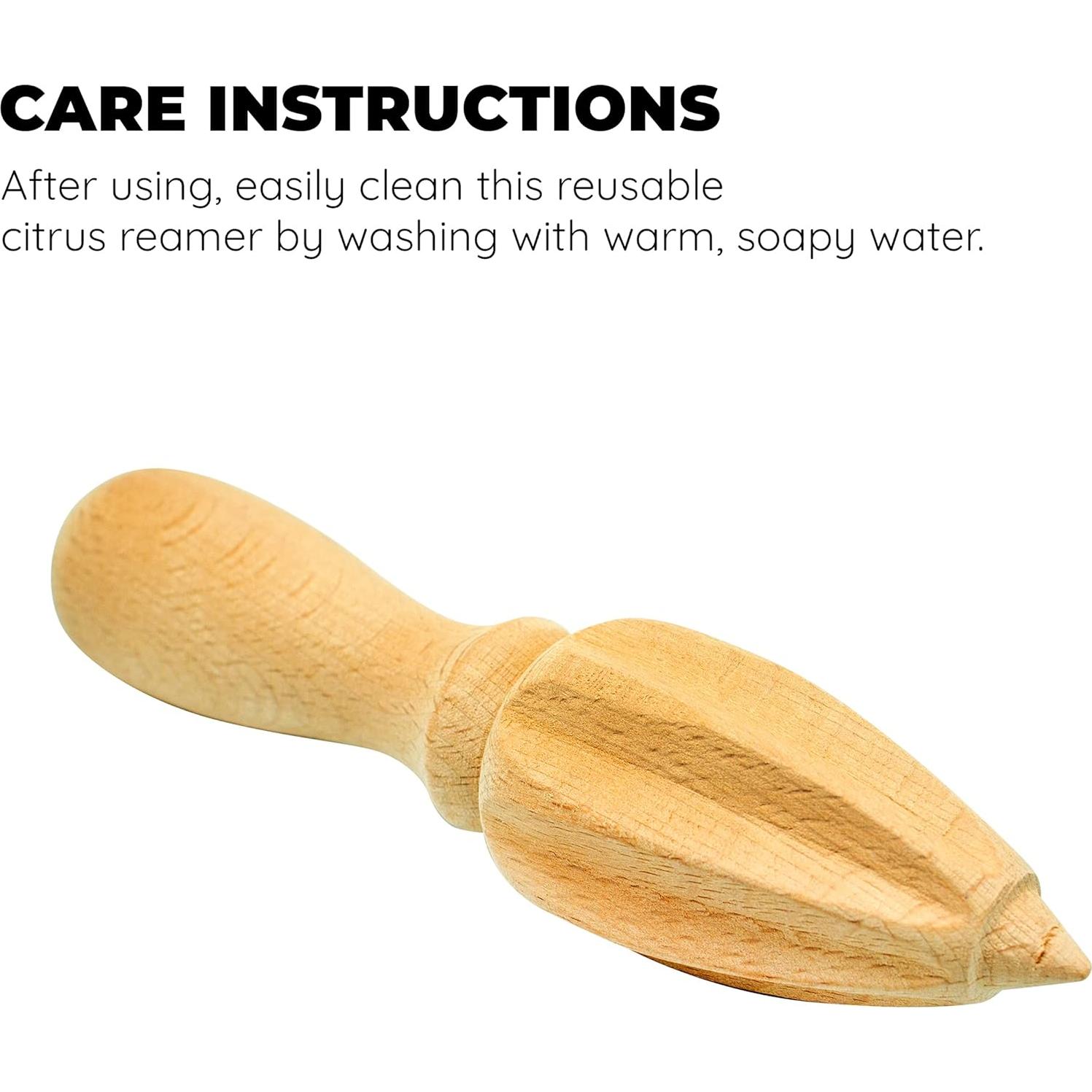 Exprimidor de Cítricos Manual Culinary Fresh de Madera 0.5L