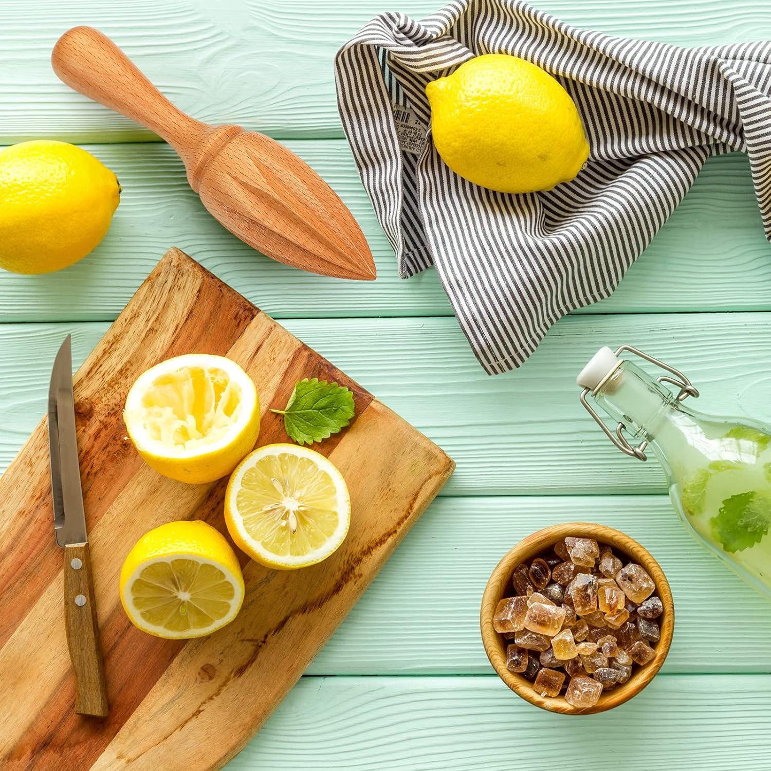 Exprimidor de Cítricos de Madera Sieral 16 cm Manual