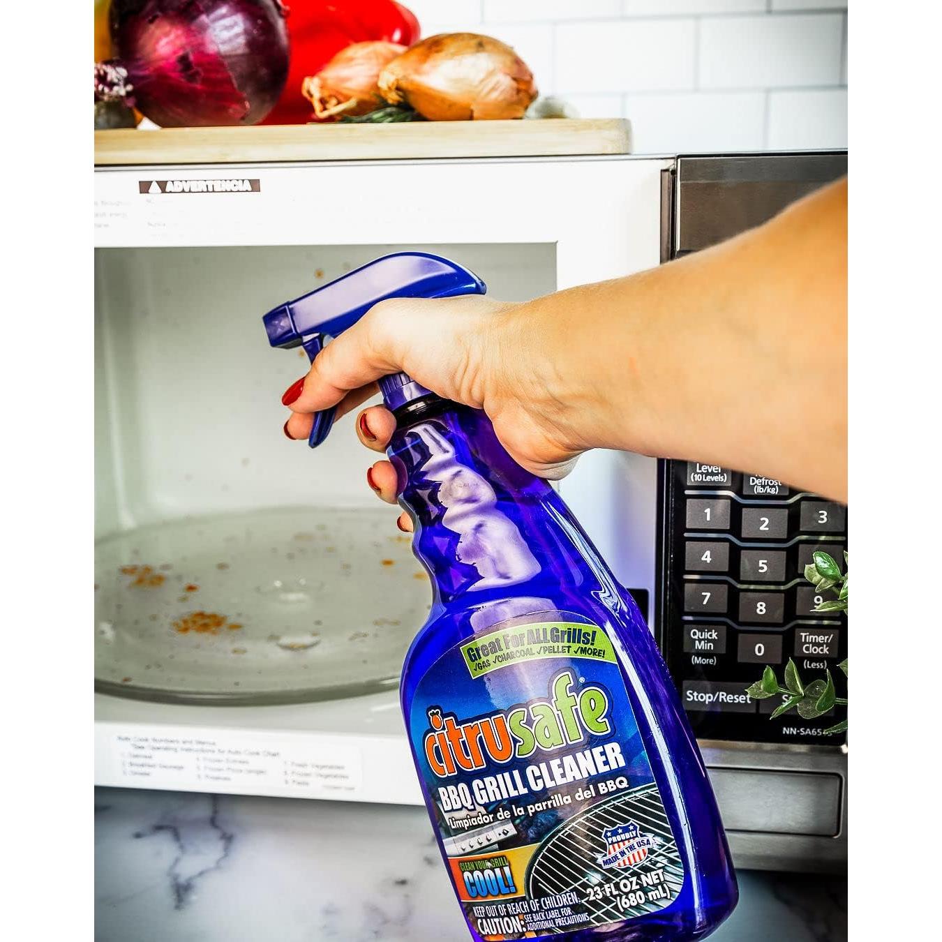 Limpiador de Parrilla CitruSafe 23oz - Spray Desengrasante Natural