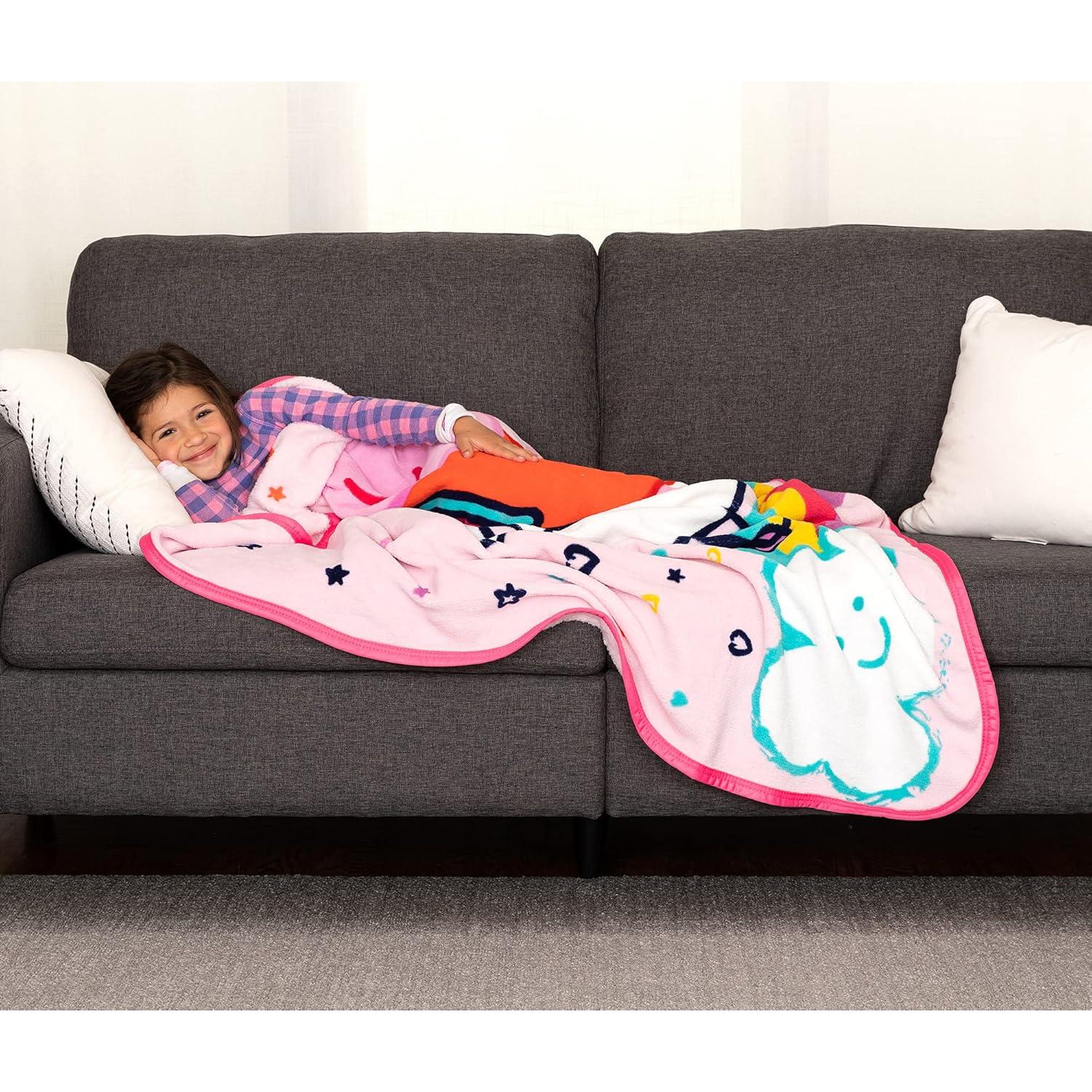 Manta Peppa Pig Franco 116x152 cm Micro Raschel Suave